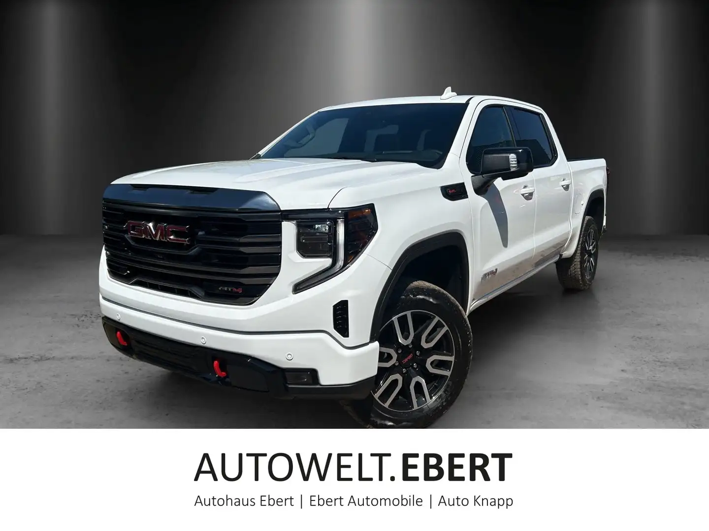 GMC Sierra 1500 AT4 Crew Cab Short Bed AHK/LED/SHD/ Blanc - 1