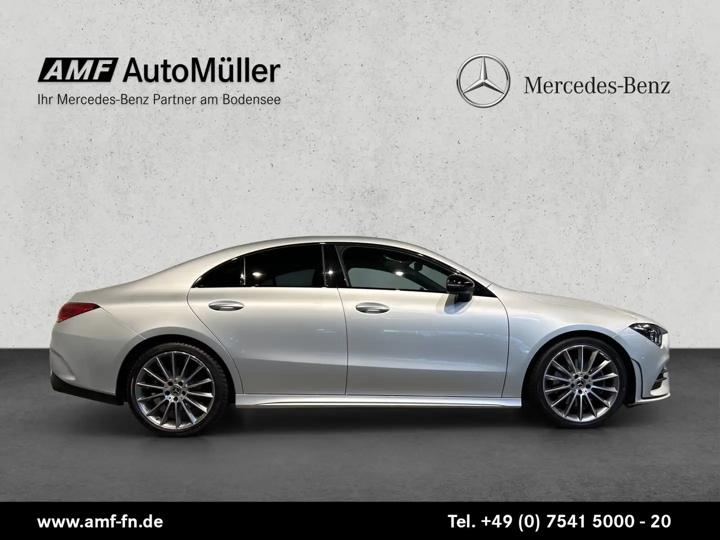 Mercedes-Benz CLA 200 CLA 200 Coupé AMG Line +KAMERA+MB-LED+AMBIENTE+ Silver - 2