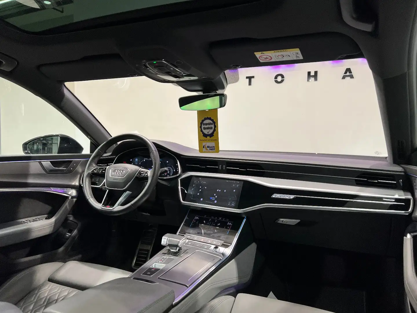 Audi A7 Sportback 50|S-LINE+RS|HUD|SOFT|MEMO|3D|PANO| Gris - 2