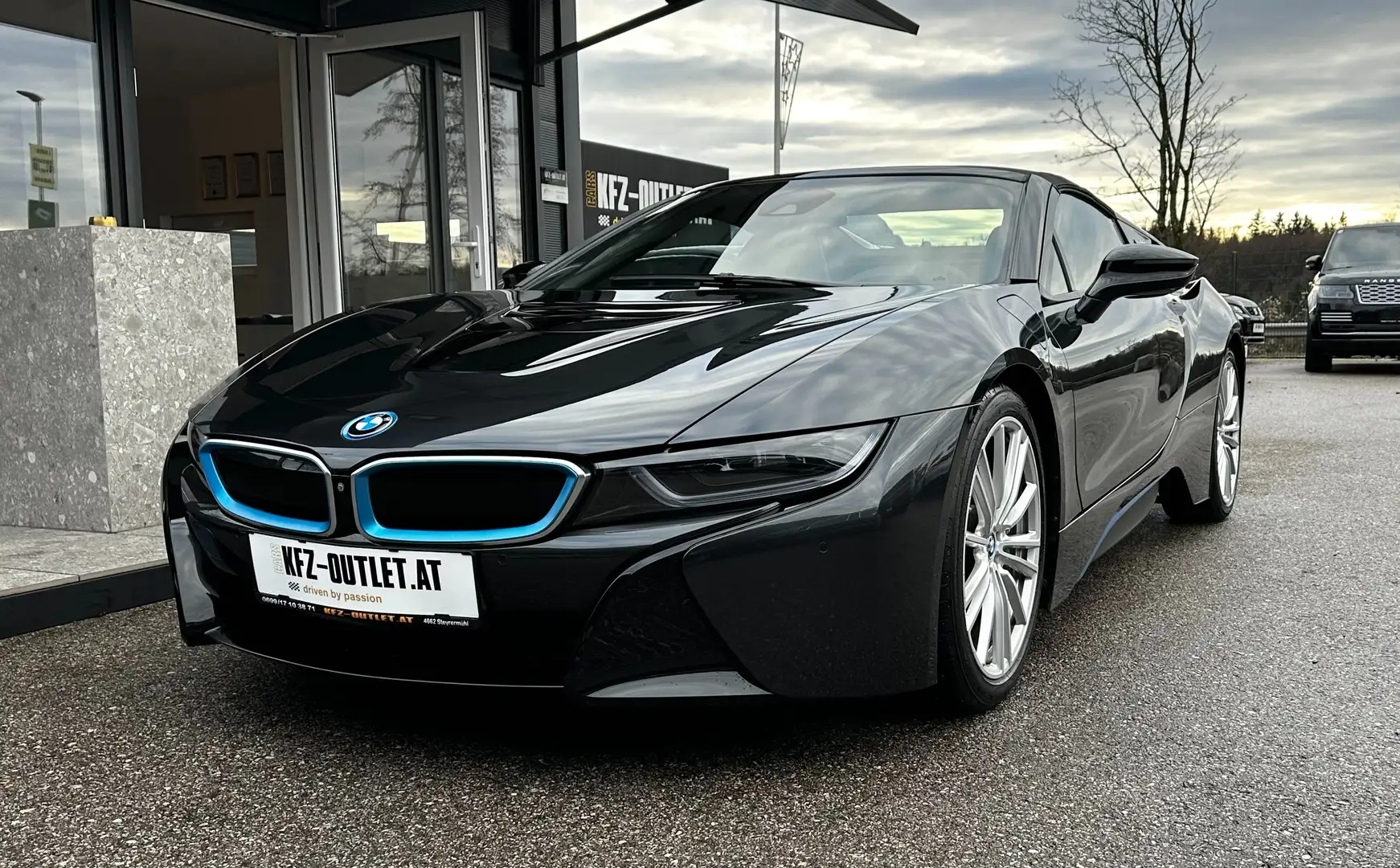 BMW i8 Roadster *HeadUp*H&K*360°*LED*MwSt.* Grau - 1