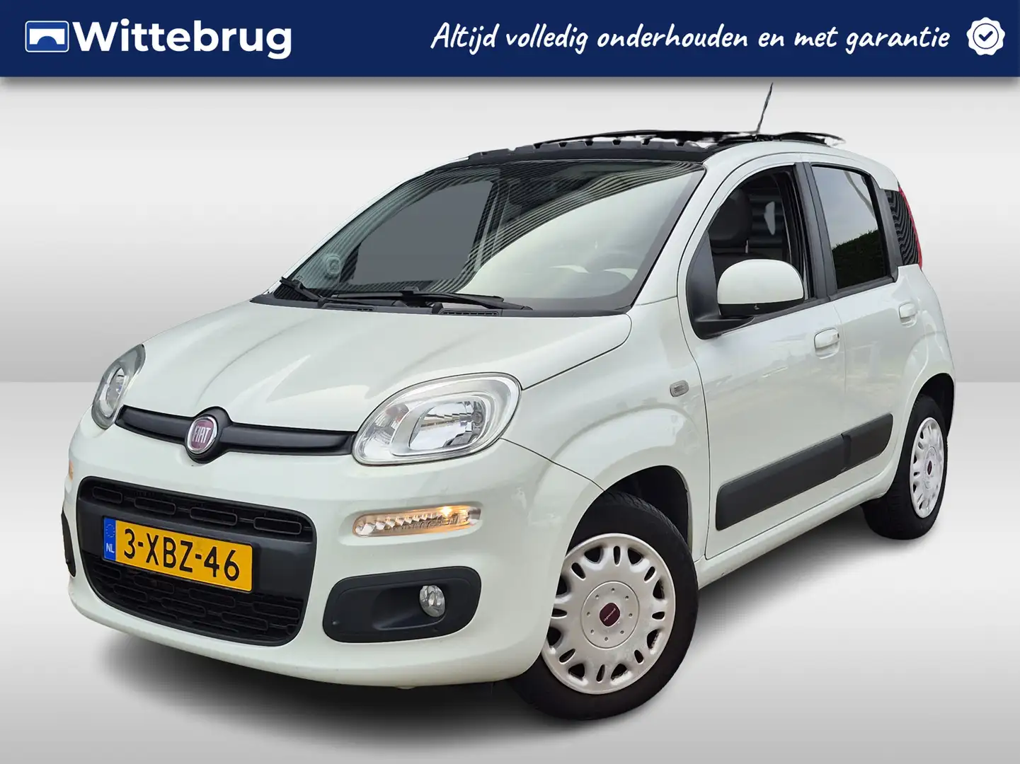 Fiat Panda 0.9 TwinAir Lounge | Uniek Schuifdak | Bluetooth | Wit - 1