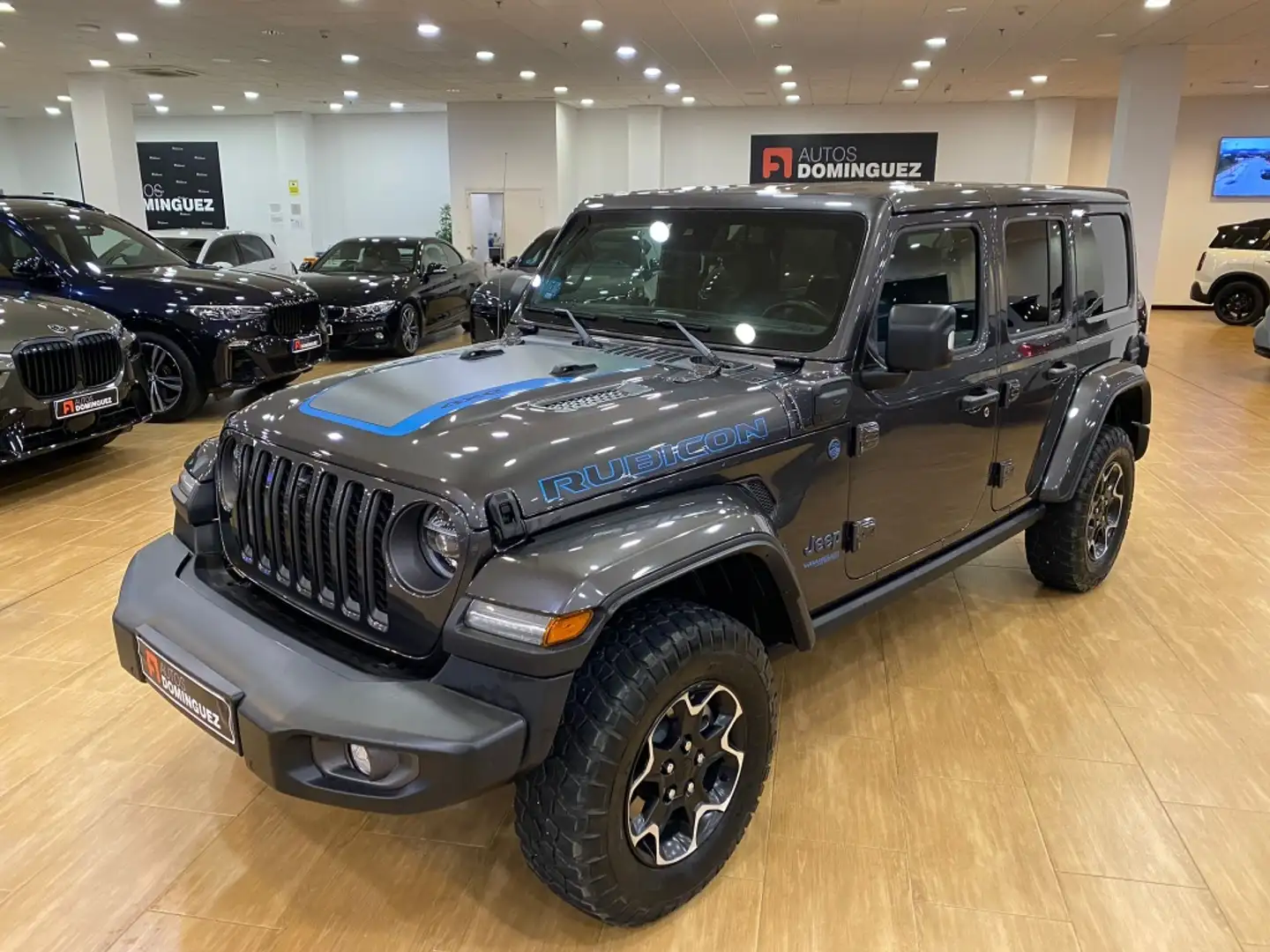 Jeep Wrangler Unlimited 2.0 4xe Rubicon 8ATX Grau - 1