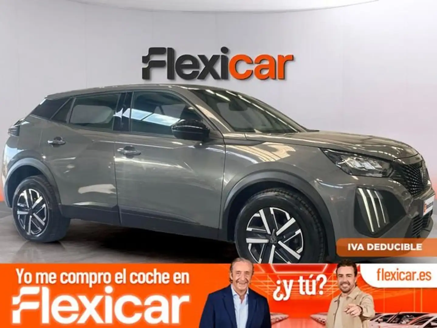 Peugeot 2008 1.2 PureTech S&S Active 100 Gris - 1