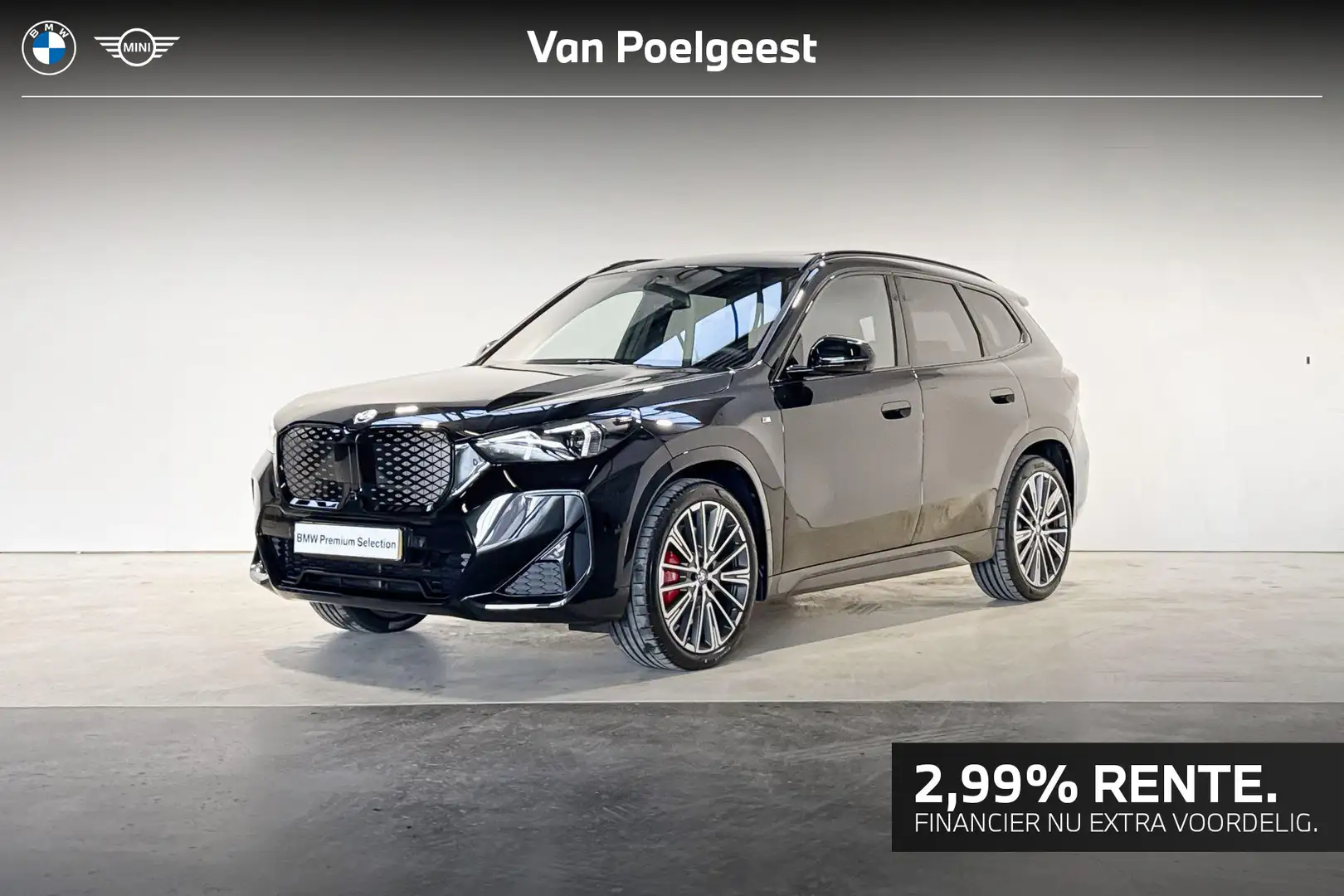 BMW iX1 eDrive20 Innovation Pack M Sportpakket PRo - Besch Zwart - 1