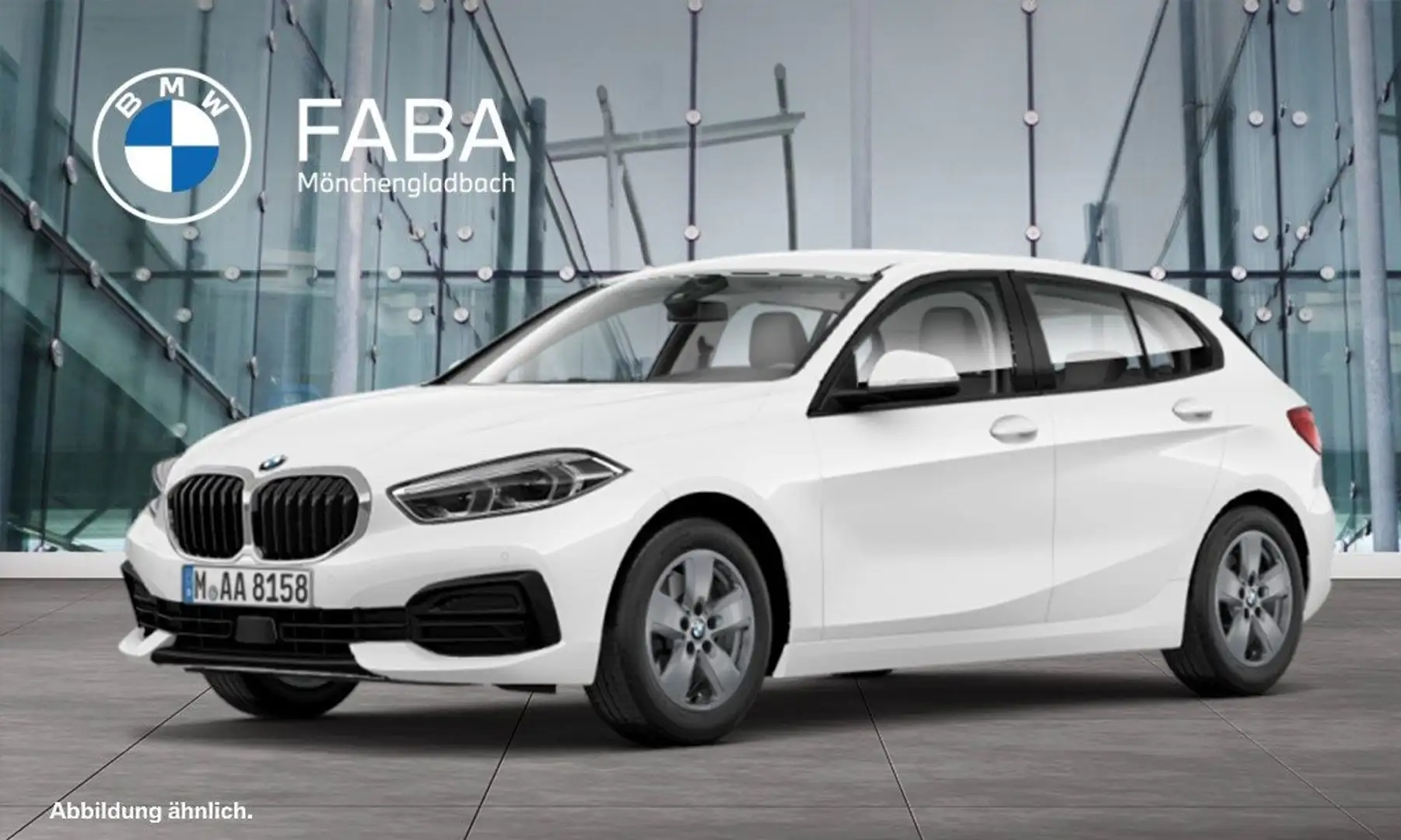 BMW 116 i Hatch Advantage DAB LED WLAN Tempomat Shz Weiß - 1