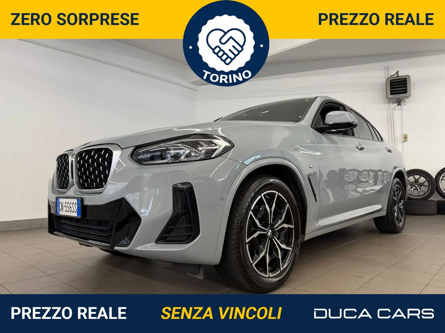 BMW X4 X4 xDrive20i 48V Msport Grijs - 1