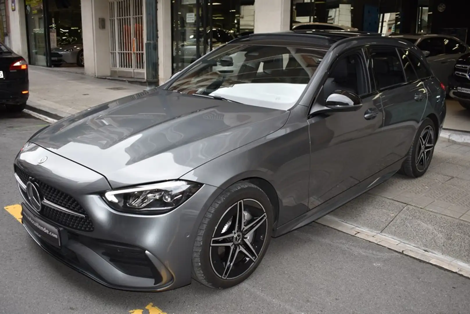 Mercedes-Benz C 300 Estate de 9G-Tronic Gris - 1