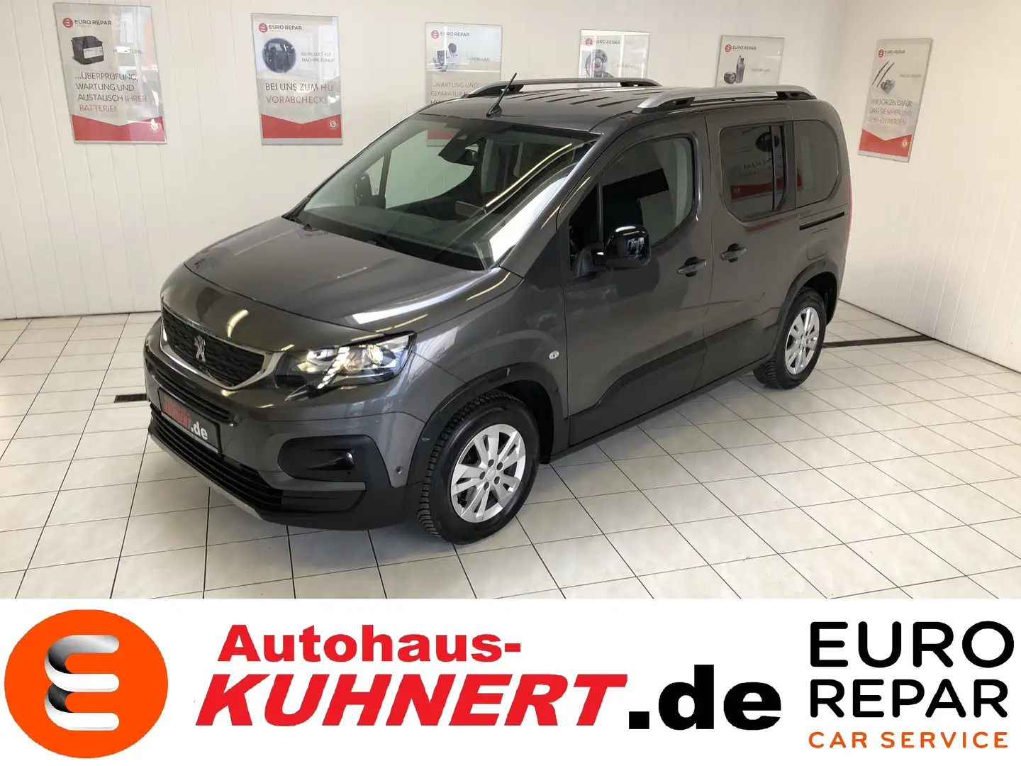 Peugeot Rifter PT 130 EAT8 Automatik Allure Pack Apple CarPlay .. Grau - 1