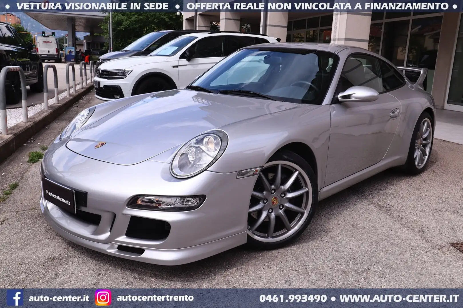 Porsche 997 997 Carrera 3.6 MANUALE AEROKIT CUP XAA Argento - 2