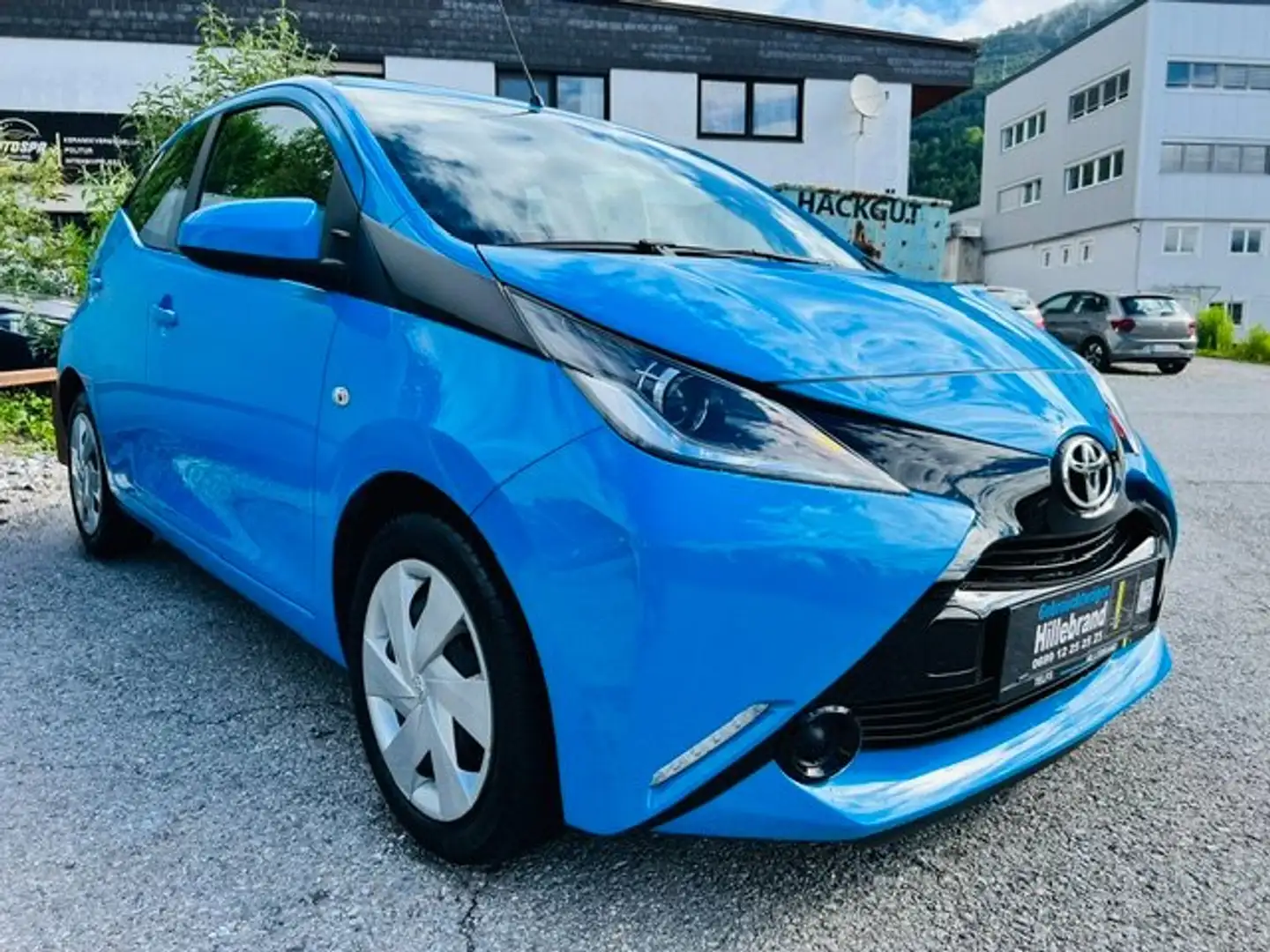 Toyota Aygo 1,0 VVT-i x-wave *Faltdach* - nur 36000 km Blau - 2
