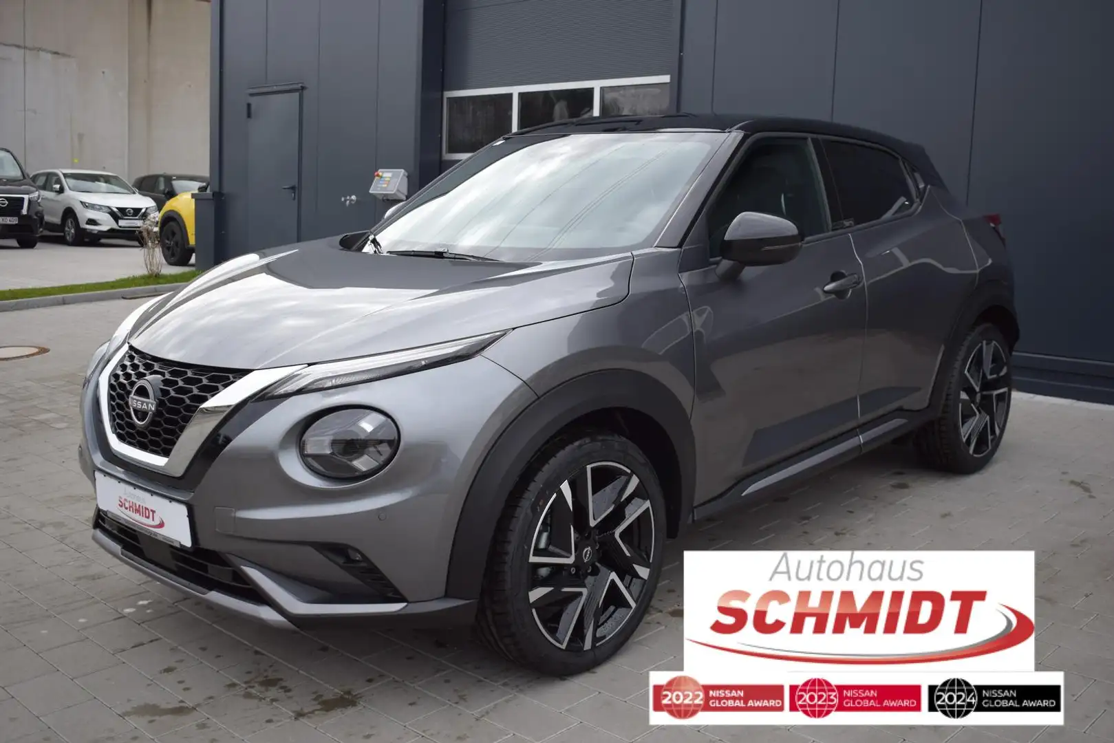 Nissan Juke 1.0 DIG-T DCT N-Design Technologie/BOSE Gris - 1