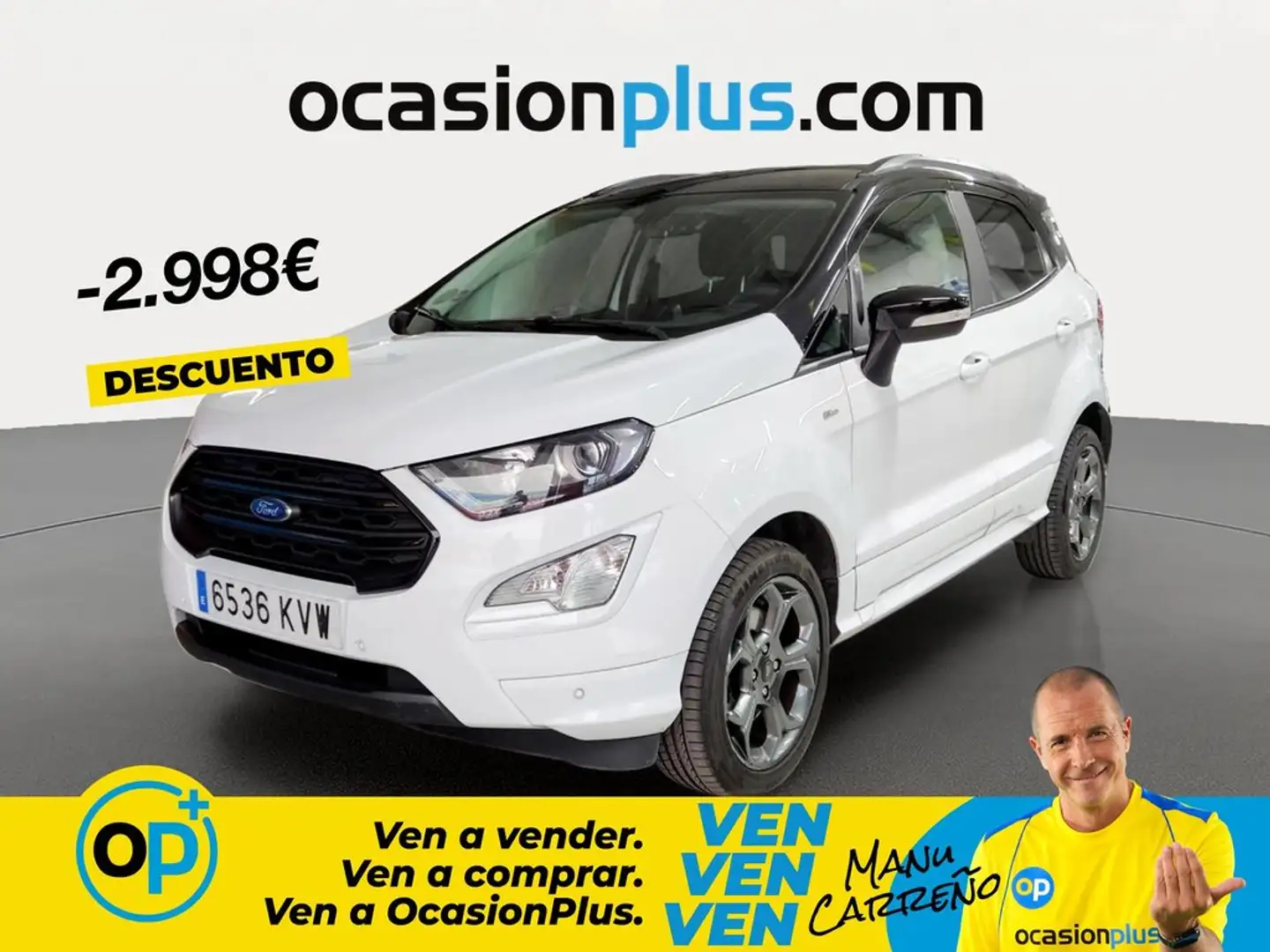 Ford EcoSport 1.5 EcoBlue ST Line 125 Blanco - 1