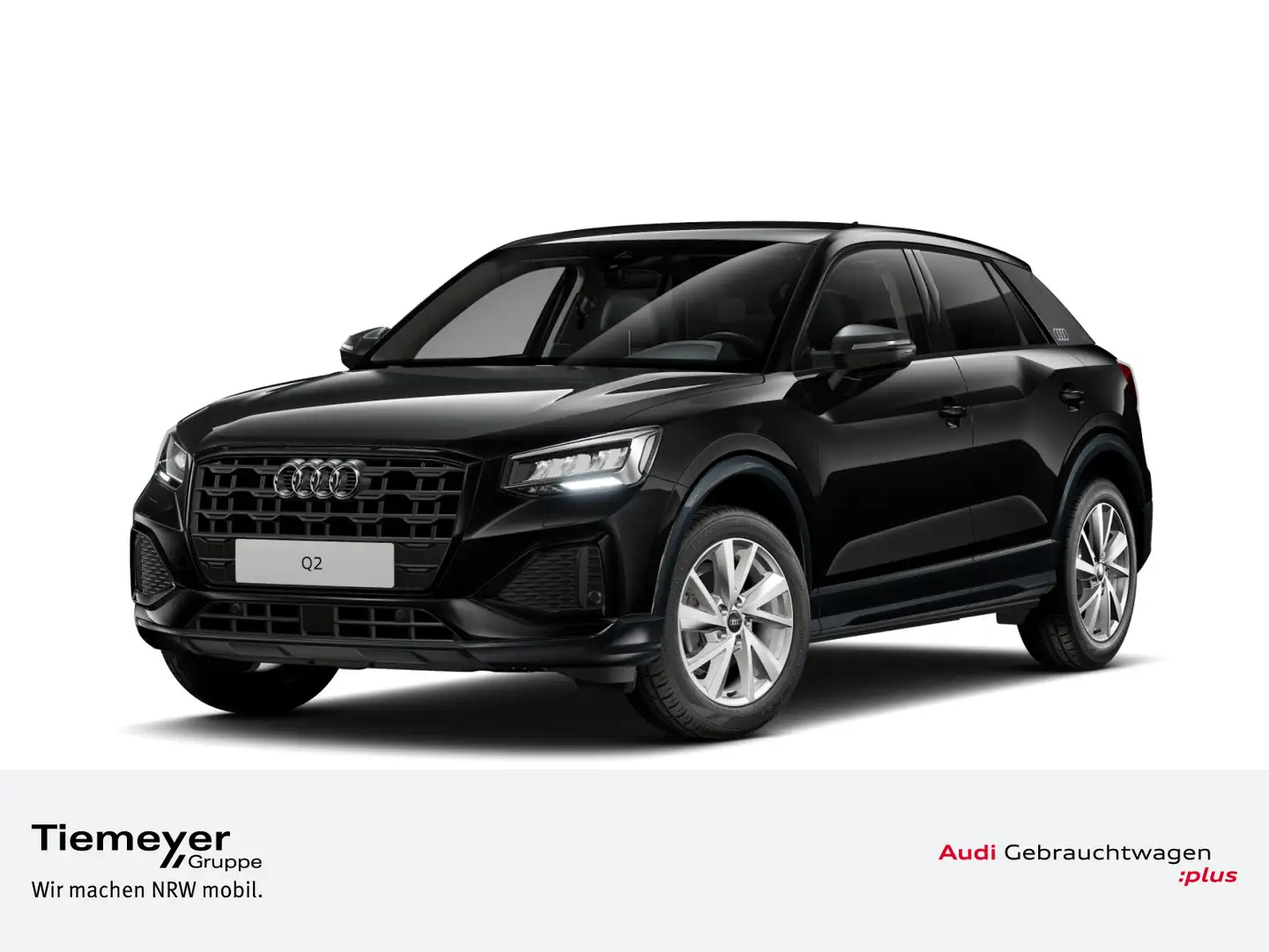 Audi Q2 30 TFSI ADV BLACK KAMERA AHK NAVI SOUND Schwarz - 1