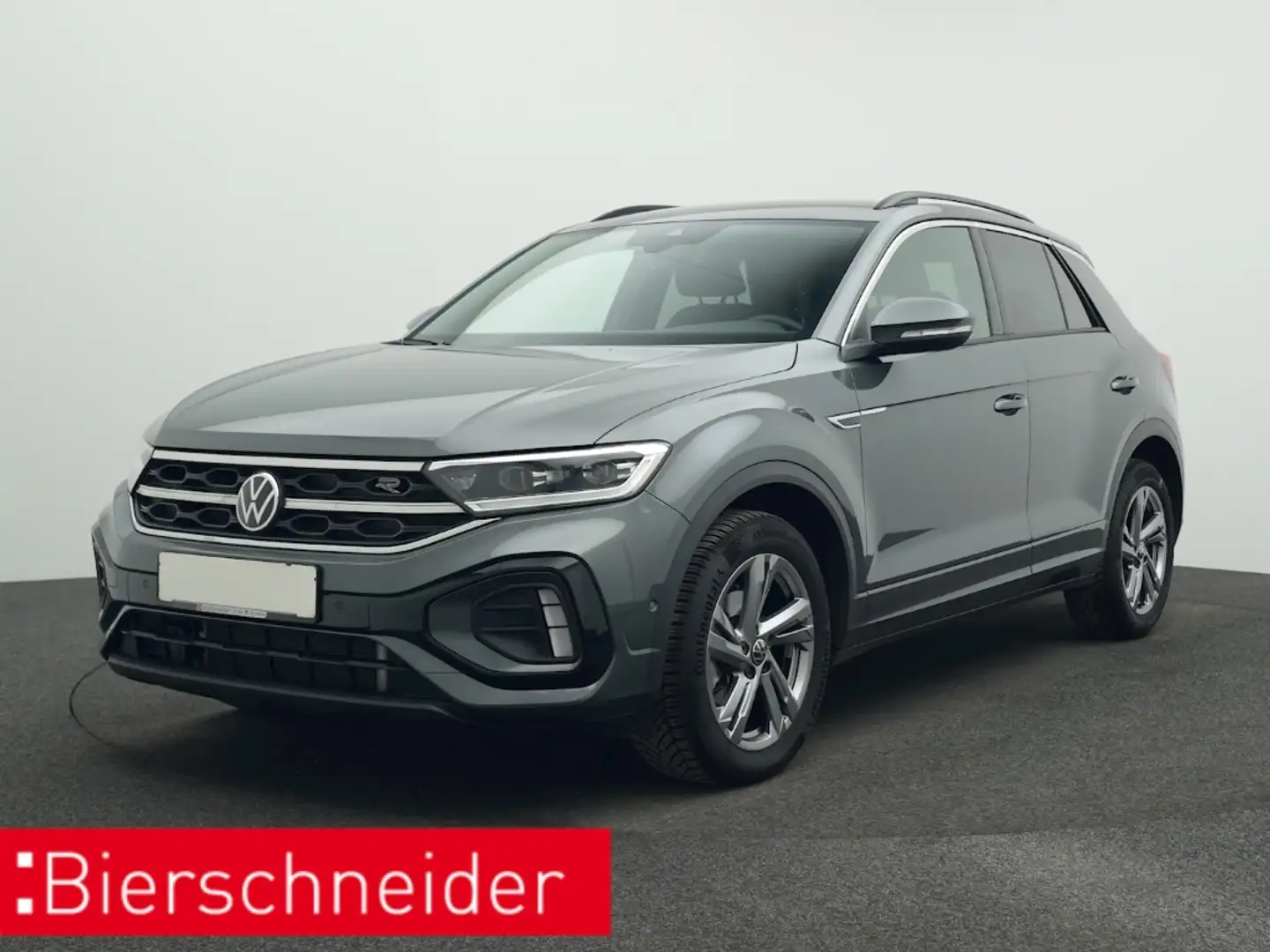 Volkswagen T-Roc 1.5 TSI DSG RLine LED+ NAVI AHK KAMERA ACC SHZ Grau - 1