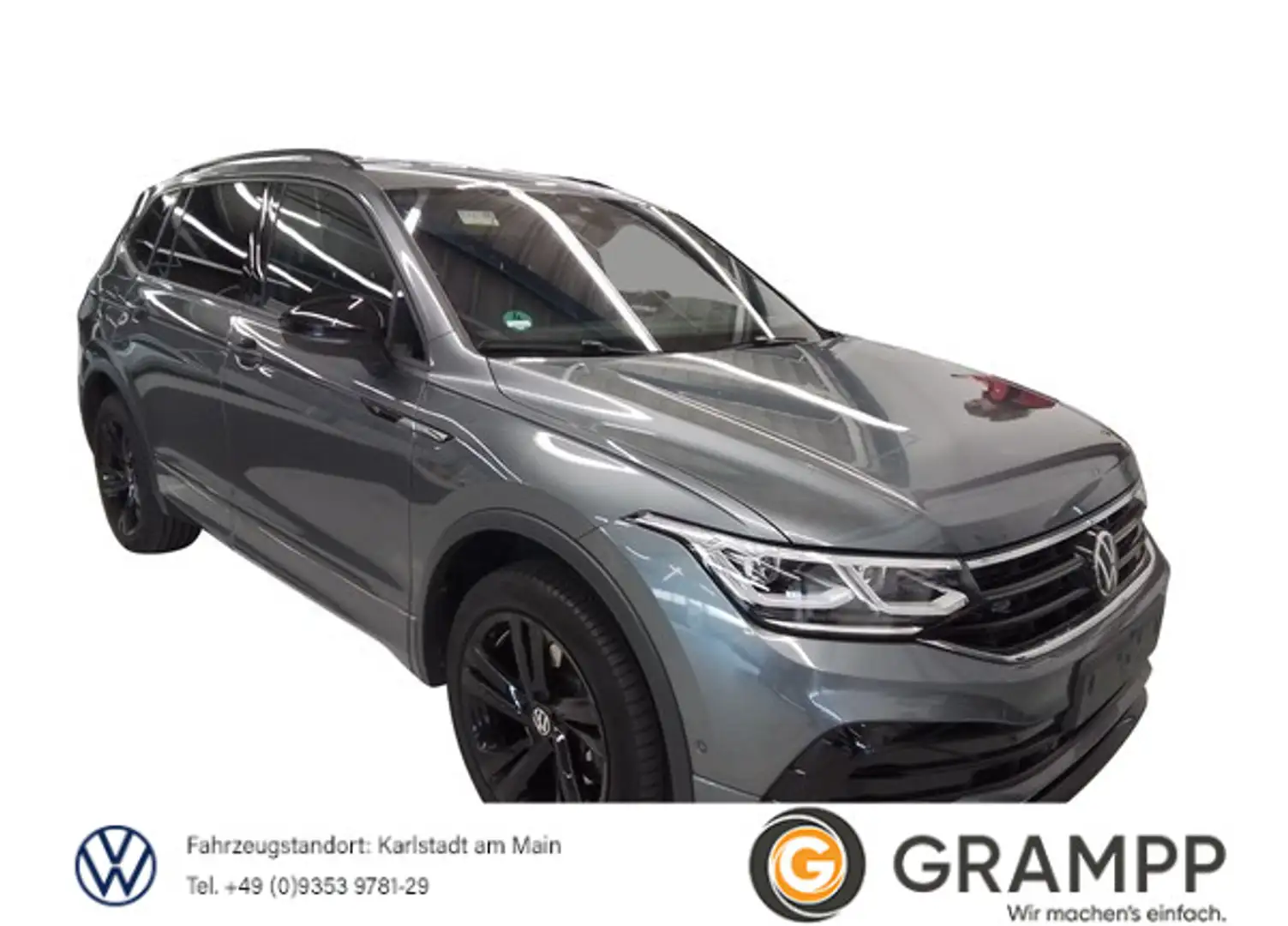 Volkswagen Tiguan Allspace R-Line 2.0TDI DSG 4M +7 SITZE+ Gris - 1