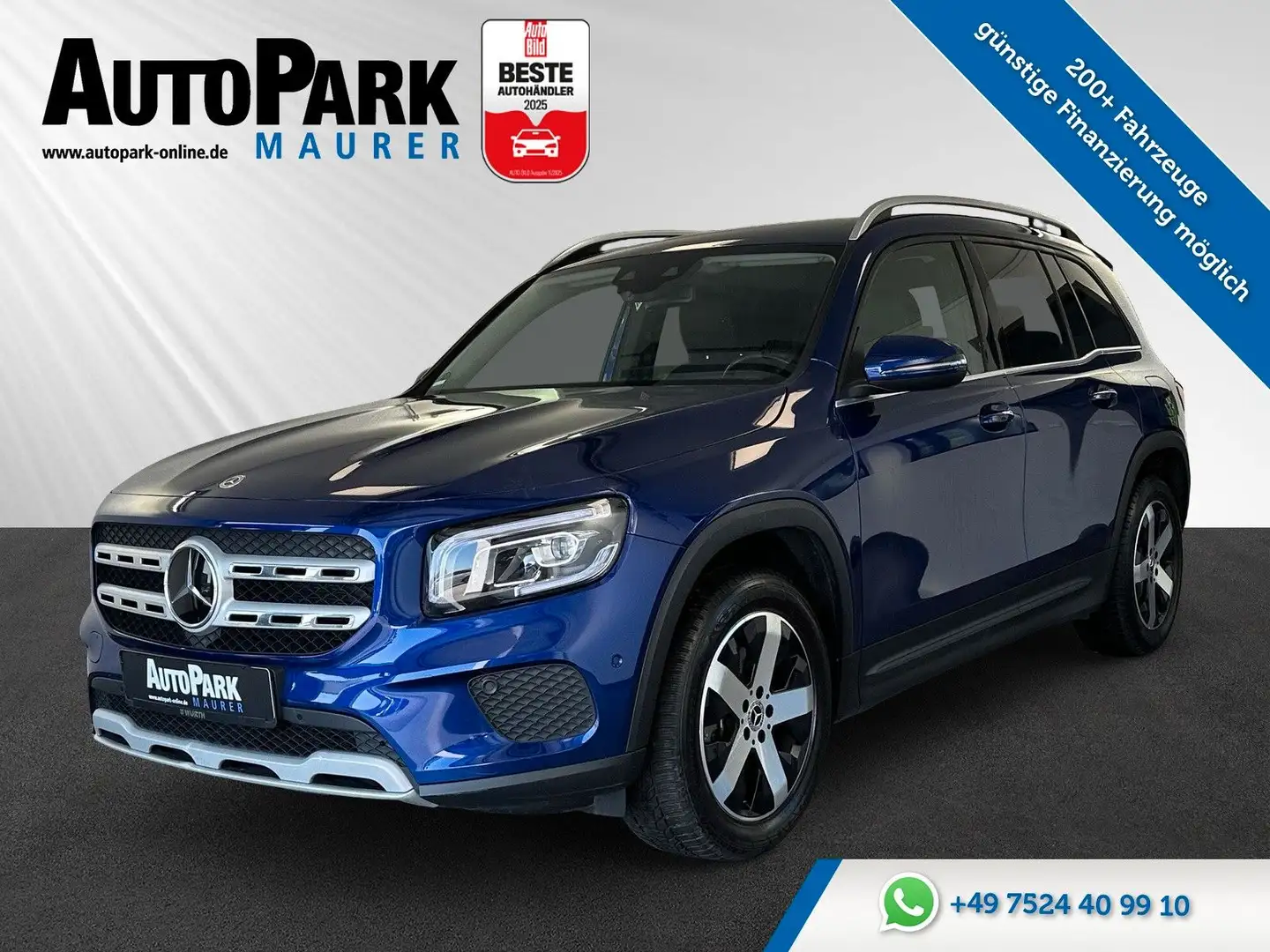 Mercedes-Benz GLB 220 d Style*AHK*Sound* Albastru - 1