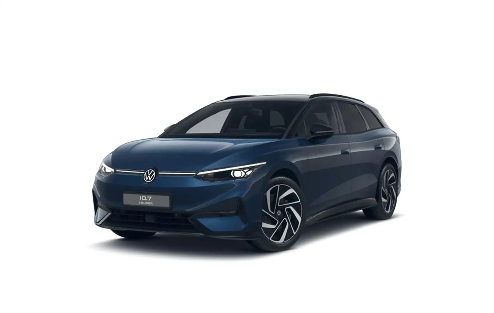 Volkswagen ID.7 Tourer Pro S Black Style AHK Wärmepump 360° Key... Blau - 2