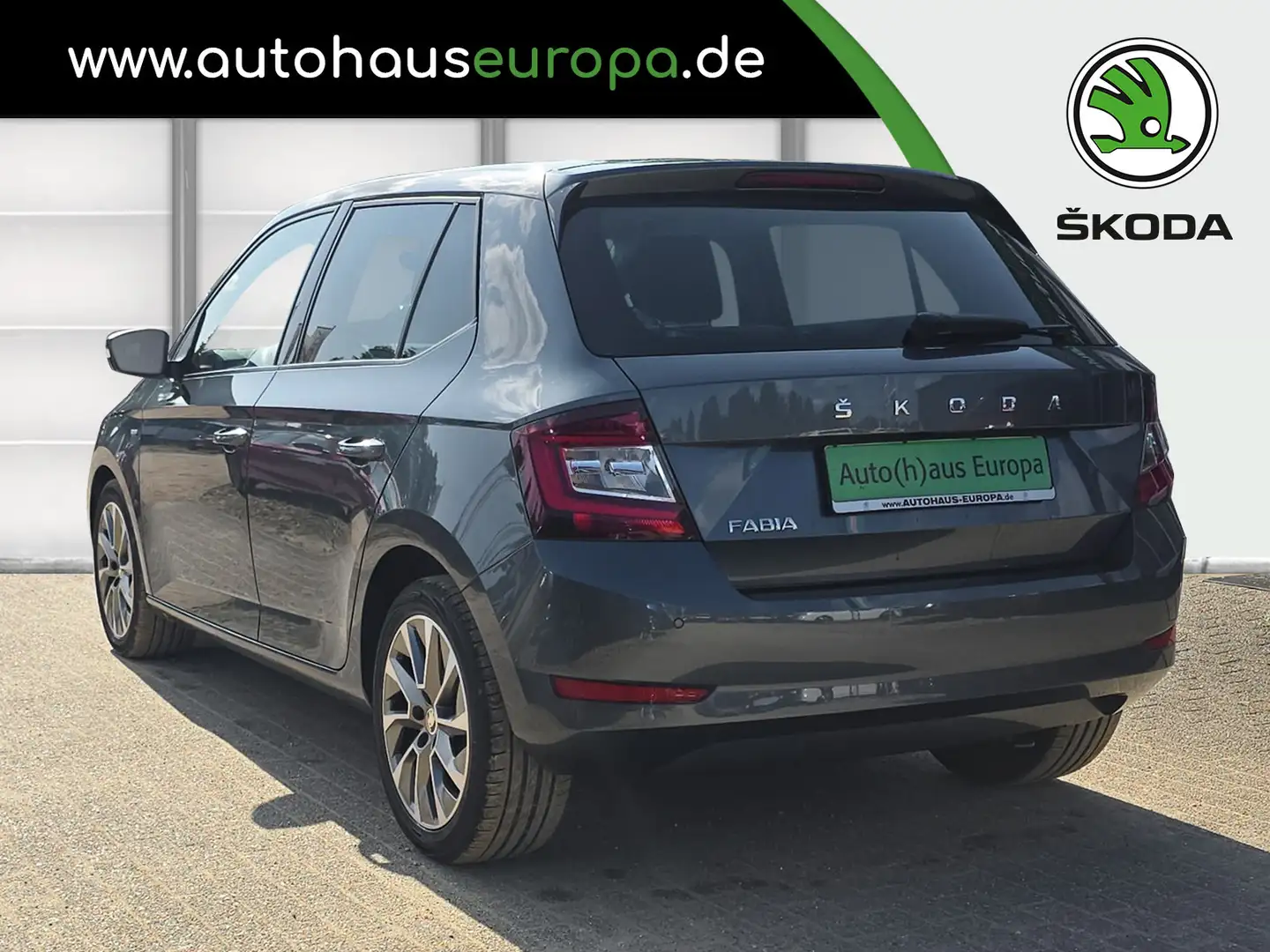 Skoda Fabia 1.0 TSI Clever Best of ACC KlimaA Navi Pano SmartL Grigio - 2