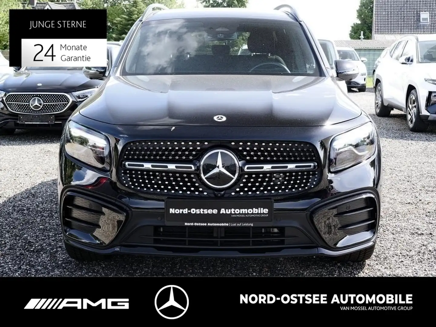 Mercedes-Benz GLB 200 AMG NIGHT MULTIBEAM AHK 360° KEYLESS Schwarz - 2
