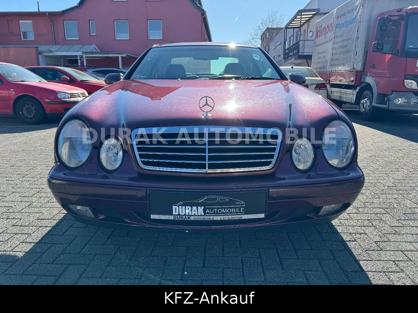Mercedes-Benz CLK 320 ELEGANCE/HU NEU / SCHIEBEDACH / SCHECKH. Rot - 2
