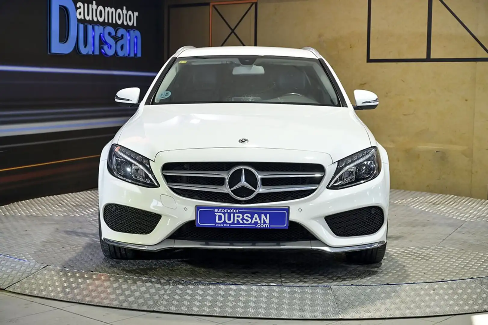 Mercedes-Benz C 220 Estate 220CDI BE Elegance Aut. Blanco - 2