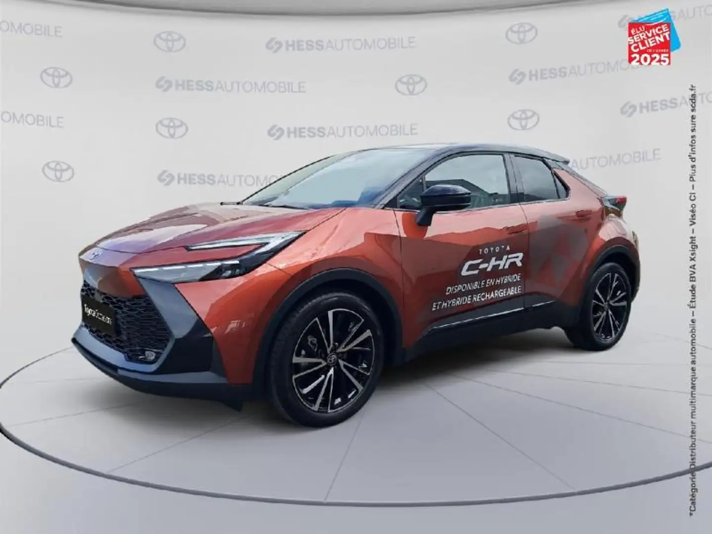 Toyota C-HR 1.8 140ch Collection MY25 Orange - 1