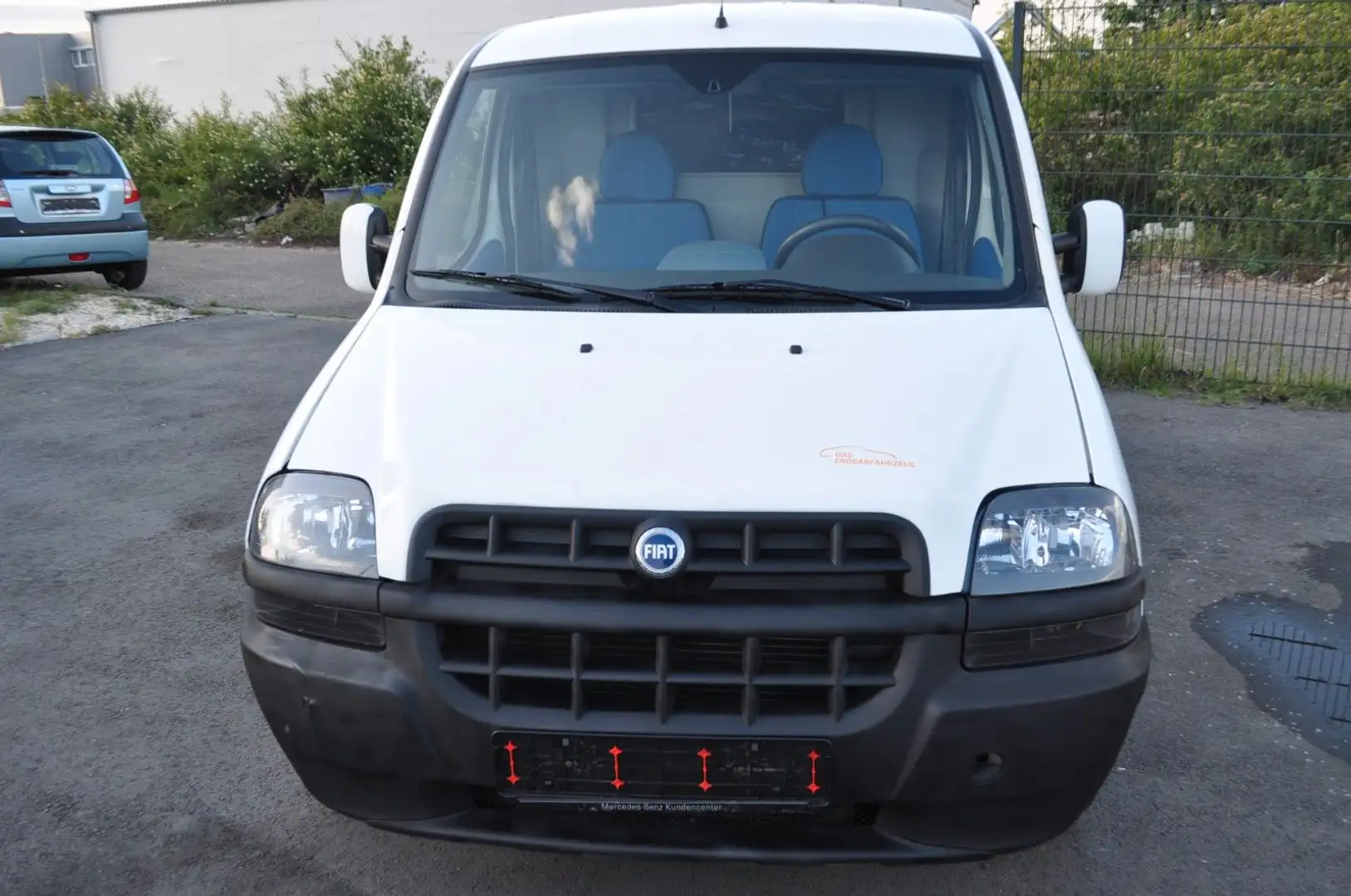 Fiat Doblo 1.6 16V Natural Power *LKW KASTEN 1. HAND* Blanco - 2
