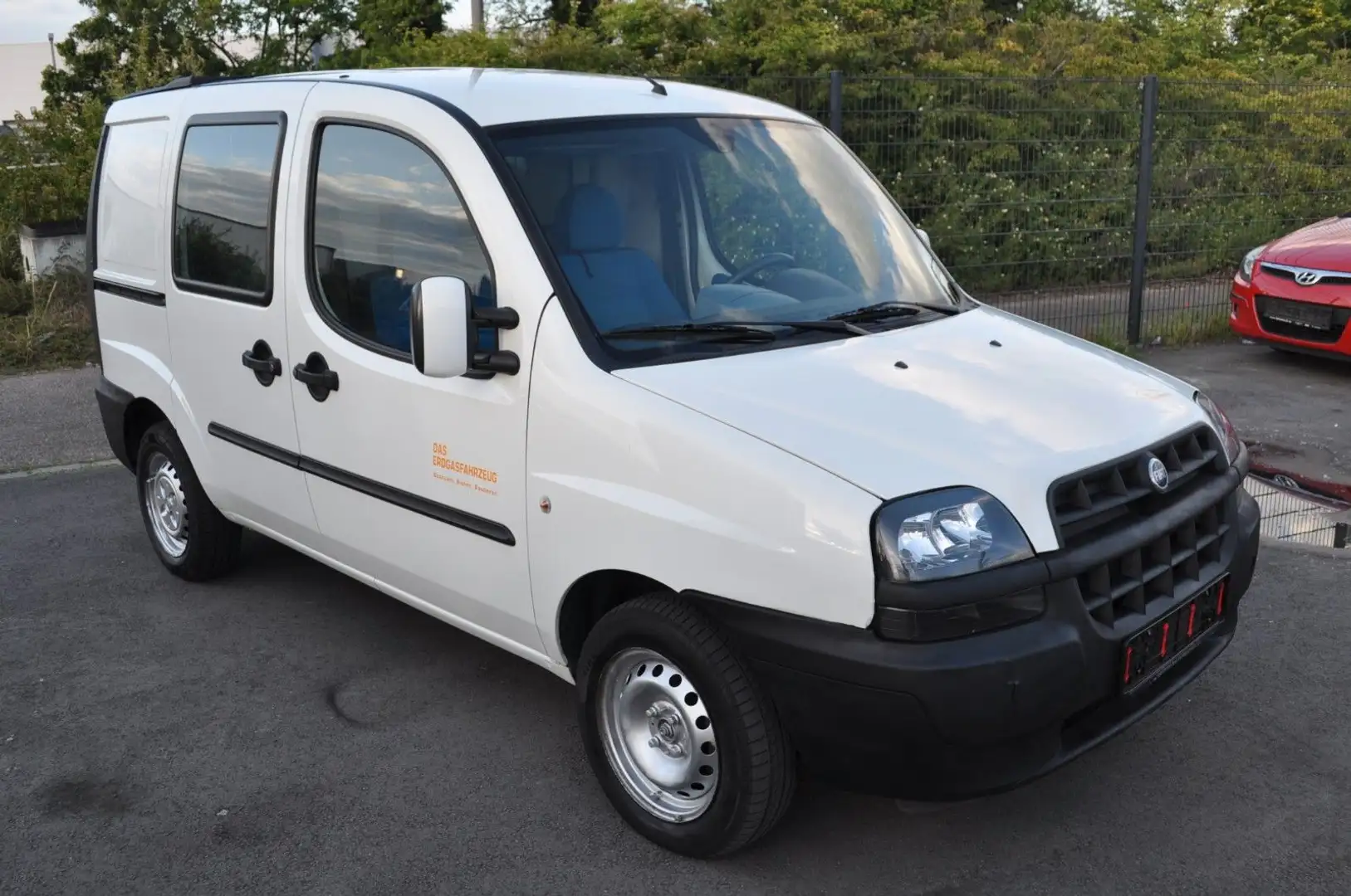 Fiat Doblo 1.6 16V Natural Power *LKW KASTEN 1. HAND* Blanco - 1