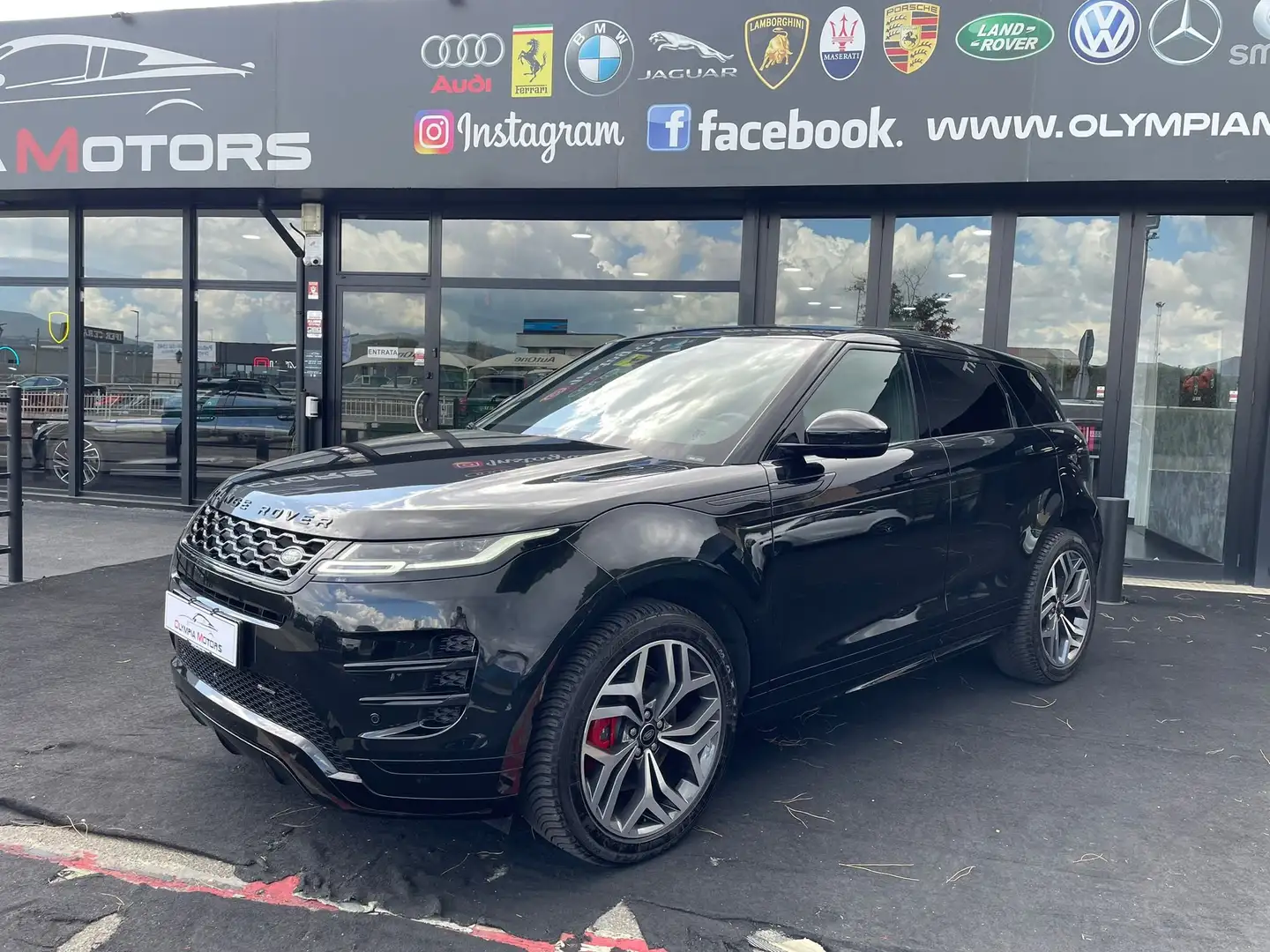 Land Rover Range Rover Evoque D200 AWD SE DYNAMIC FULL LED 20 TETTO BLACK KAMERA Nero - 1