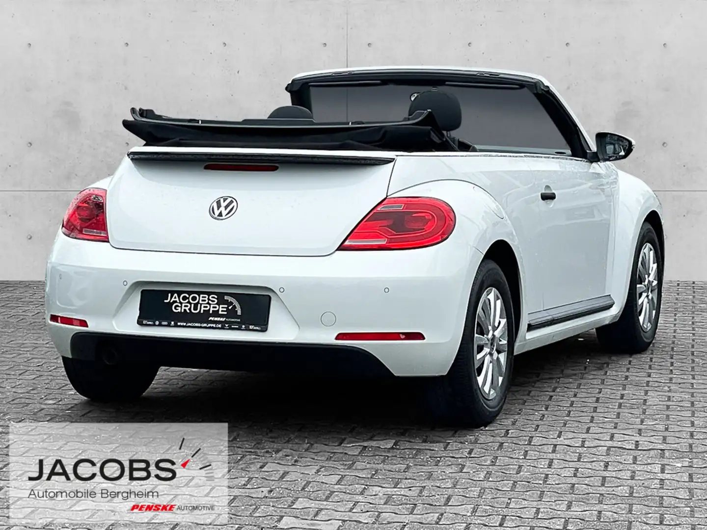Volkswagen Beetle Cabriolet 1.2 TSI PDC vo. u. hi.,GRA,K Blanc - 2