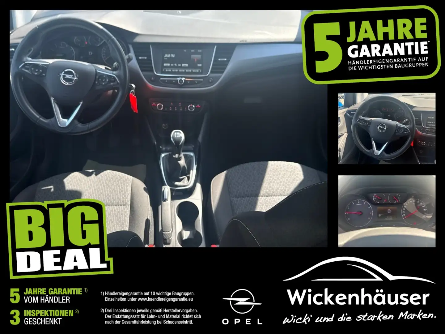 Opel Crossland 1.2 Edition +SpurH PDC Orange - 1