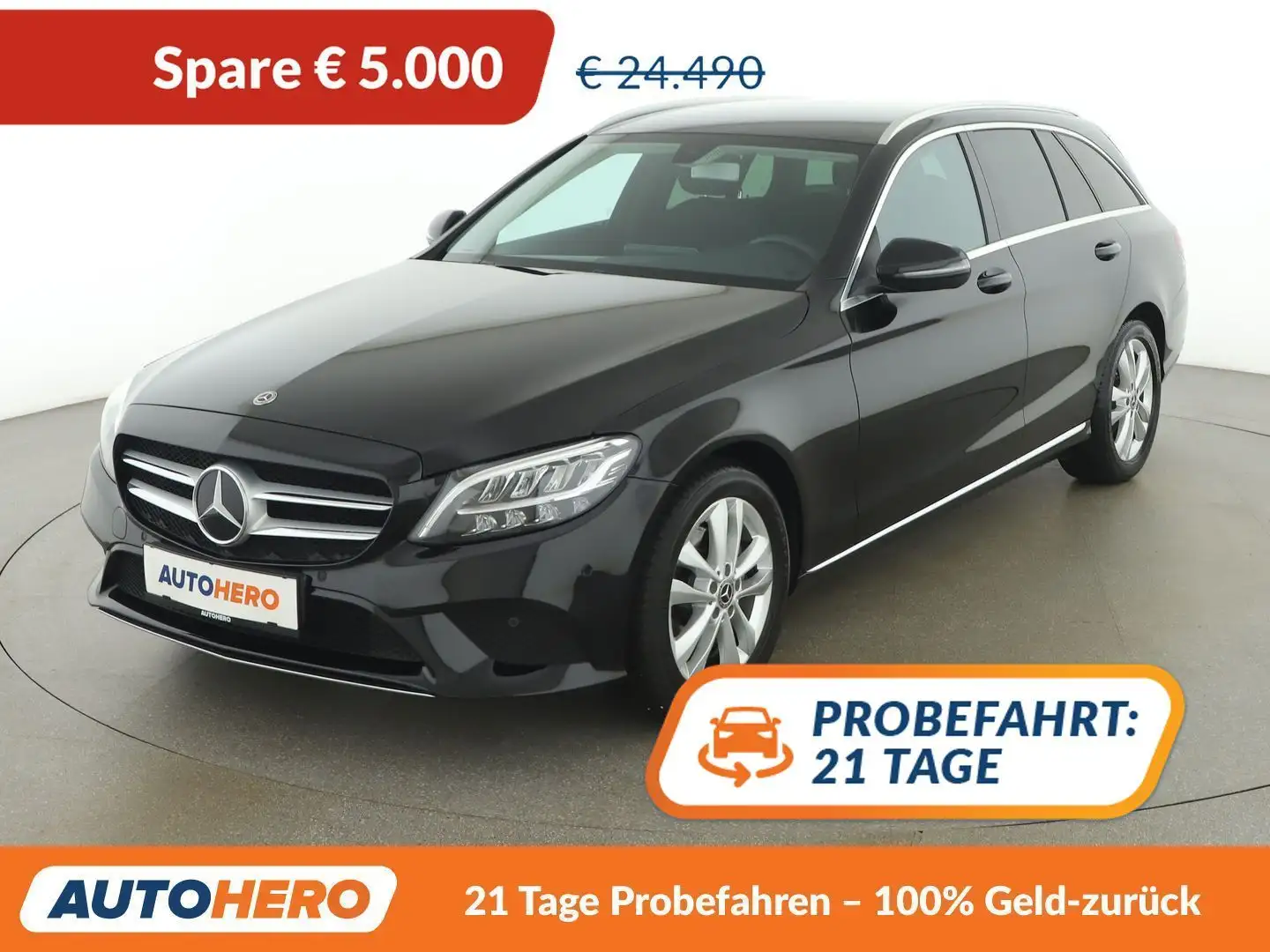 Mercedes-Benz C 200 C 200 d T Avantgarde Schwarz - 1