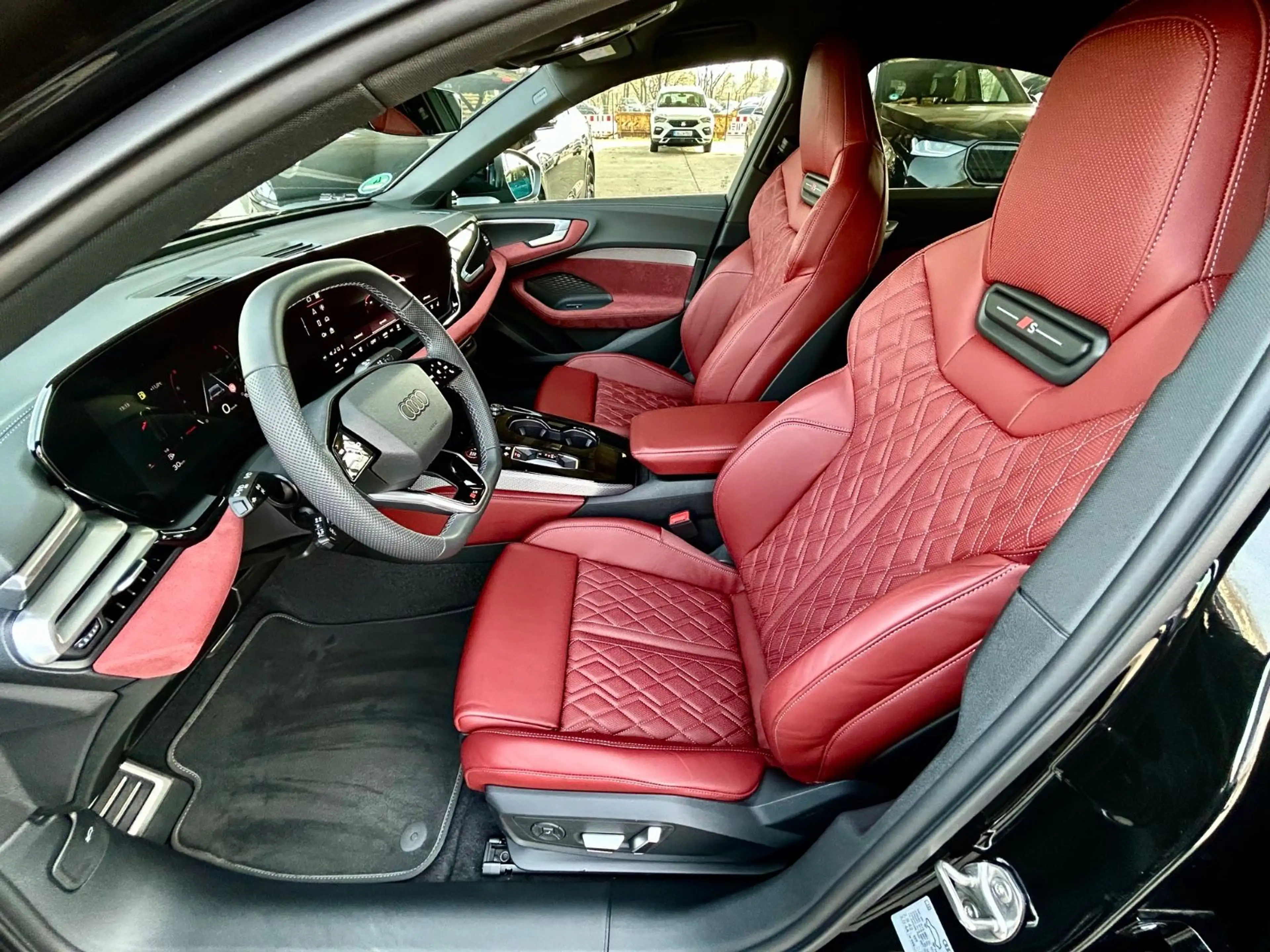 Audi S5 3.0 TFSI quattro *RAUTE-LEDER ROT*1 A ZUSTAND — photo 12