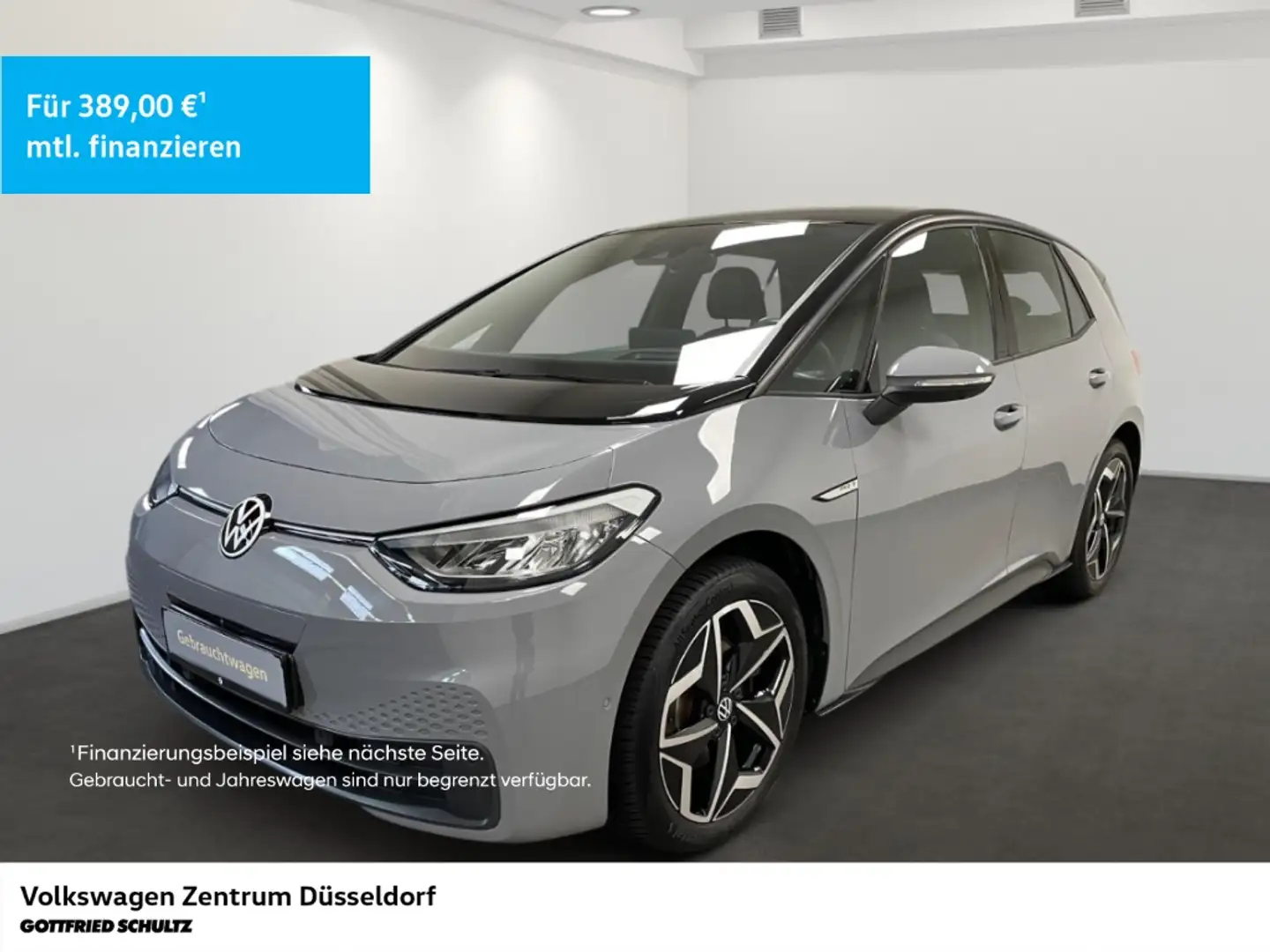 Volkswagen ID.3 Pro S (4-Sitzer) 150 kW Navigation Standklima Grau - 1