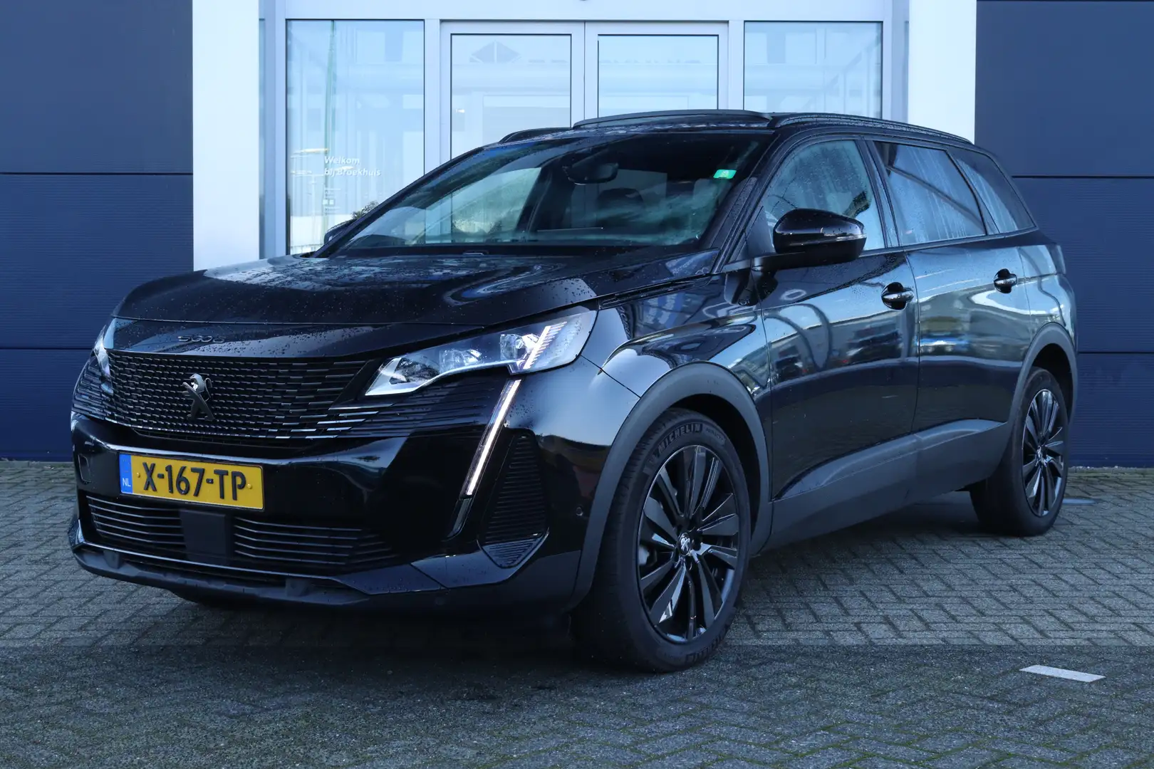 Peugeot 5008 1.2 Hybrid GT | 7-zits | Pano | Blackpack | Focal Nero - 1