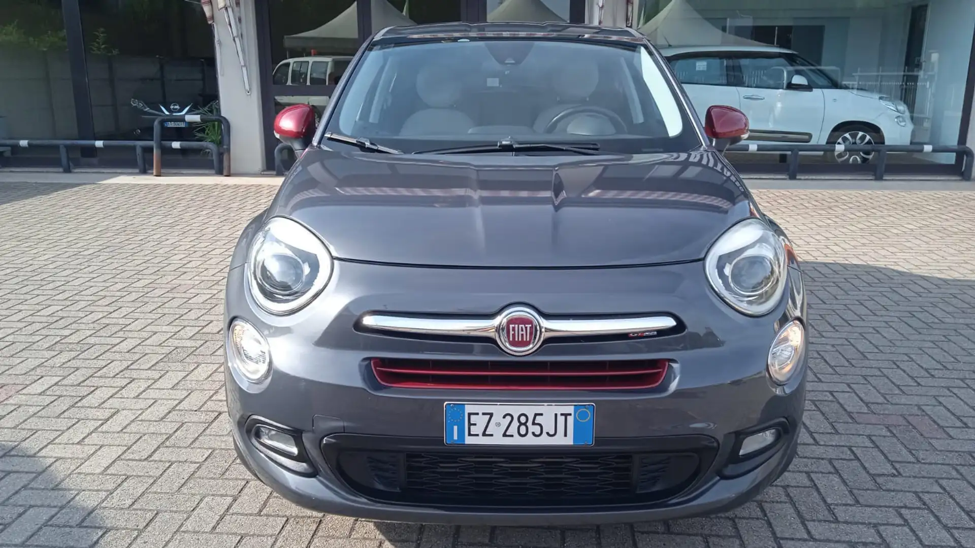Fiat 500X 1.6 mjt 120 cv lounge navi pack sport Gris - 2