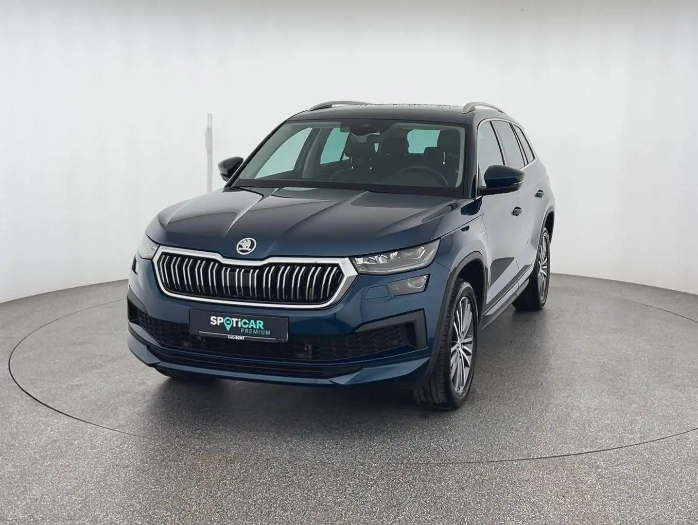 Skoda Kodiaq L&K 4x4 2.0 TDI*NAVI*SHZ*AHK*uvm Blau - 1