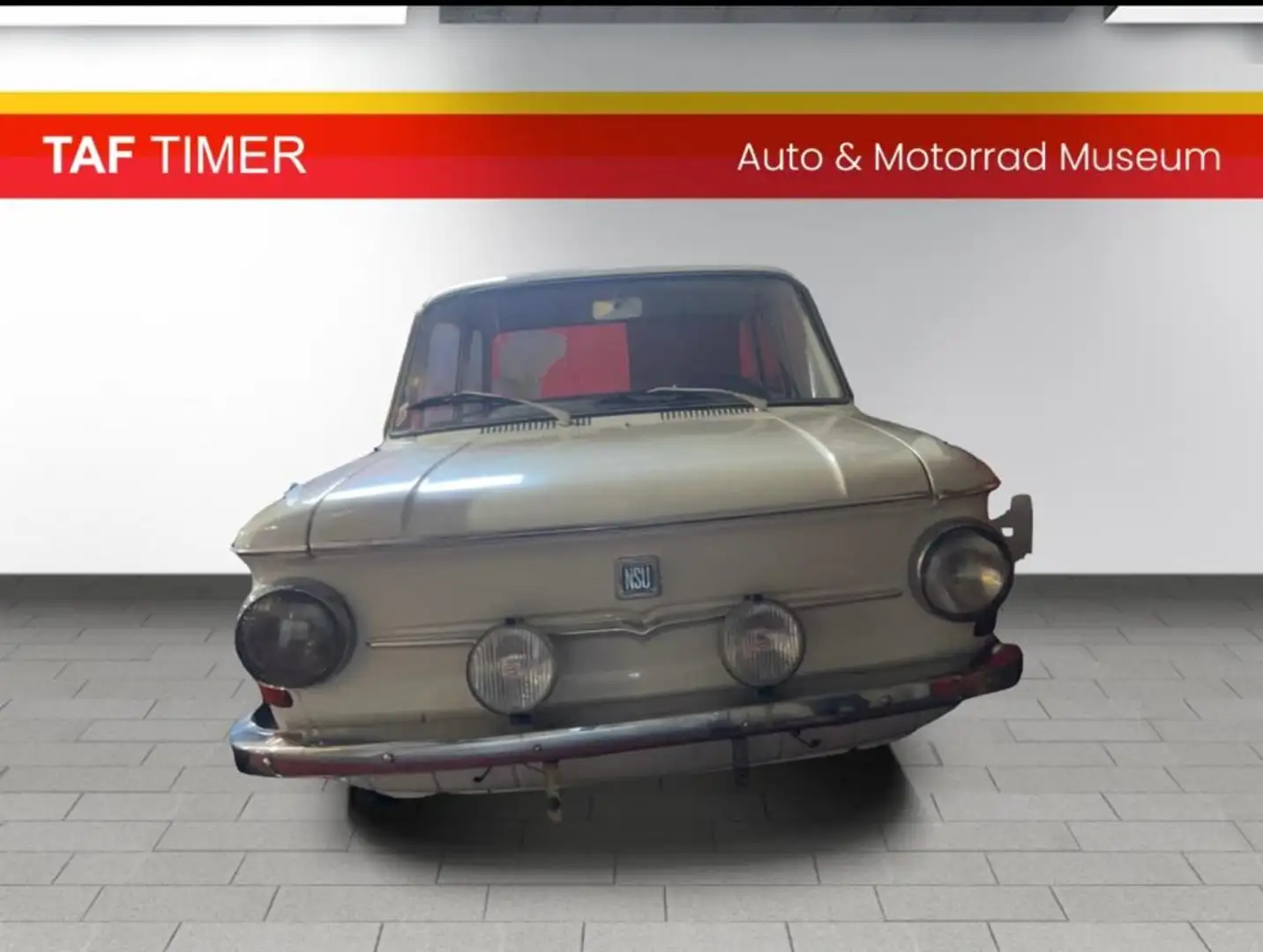 Audi NSU 47 Prinz 4 Blanc - 1