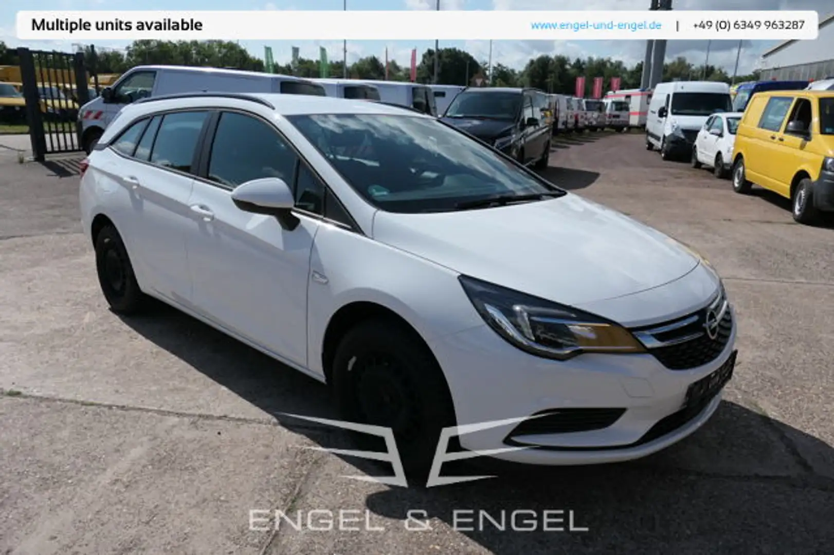 Opel Astra K 1.4 Turbo CNG Edition Klima COC Weiß - 2