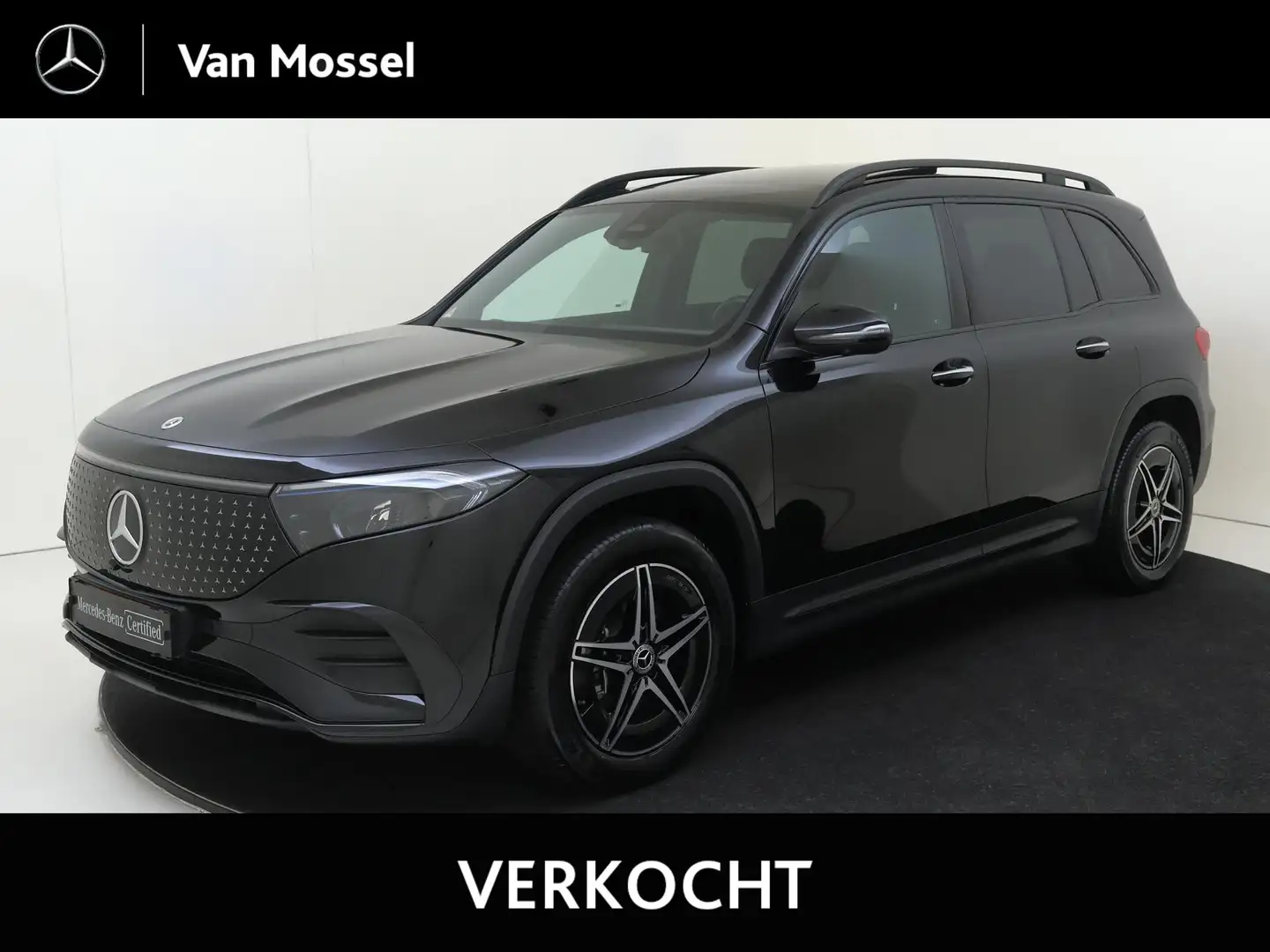 Mercedes-Benz EQB 250 250+ AMG Line 7p. 71 kWh / 360Graden-Camera / Pana Zwart - 1