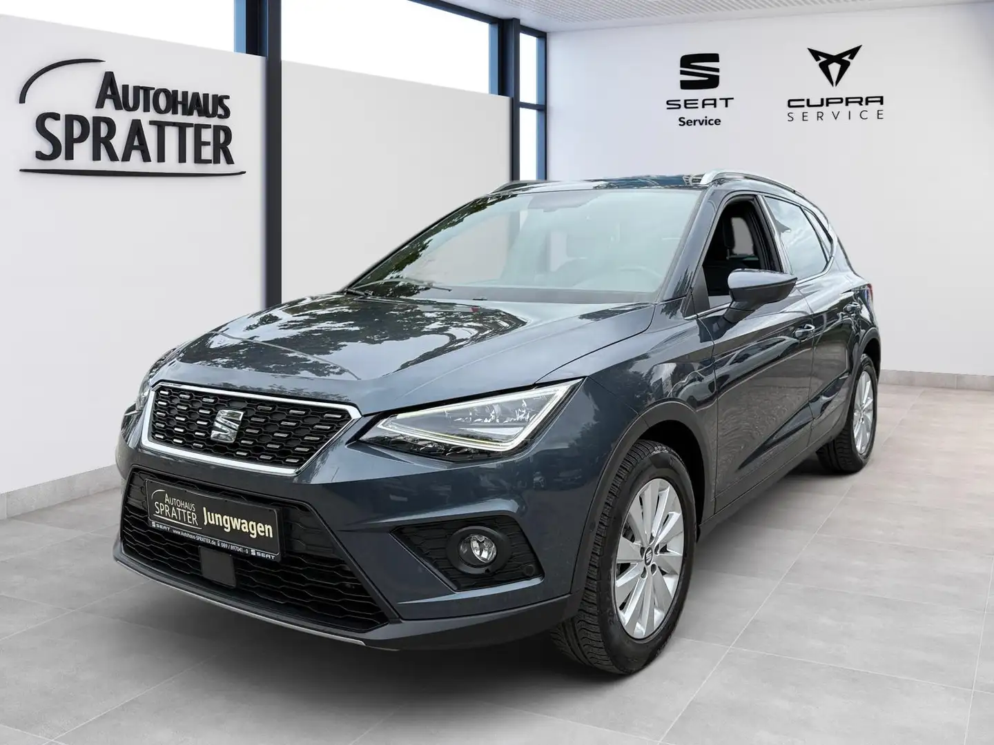 SEAT Arona 1.0 TGI Xcellence NAVI ACC LED SHZ Kamera Grigio - 1