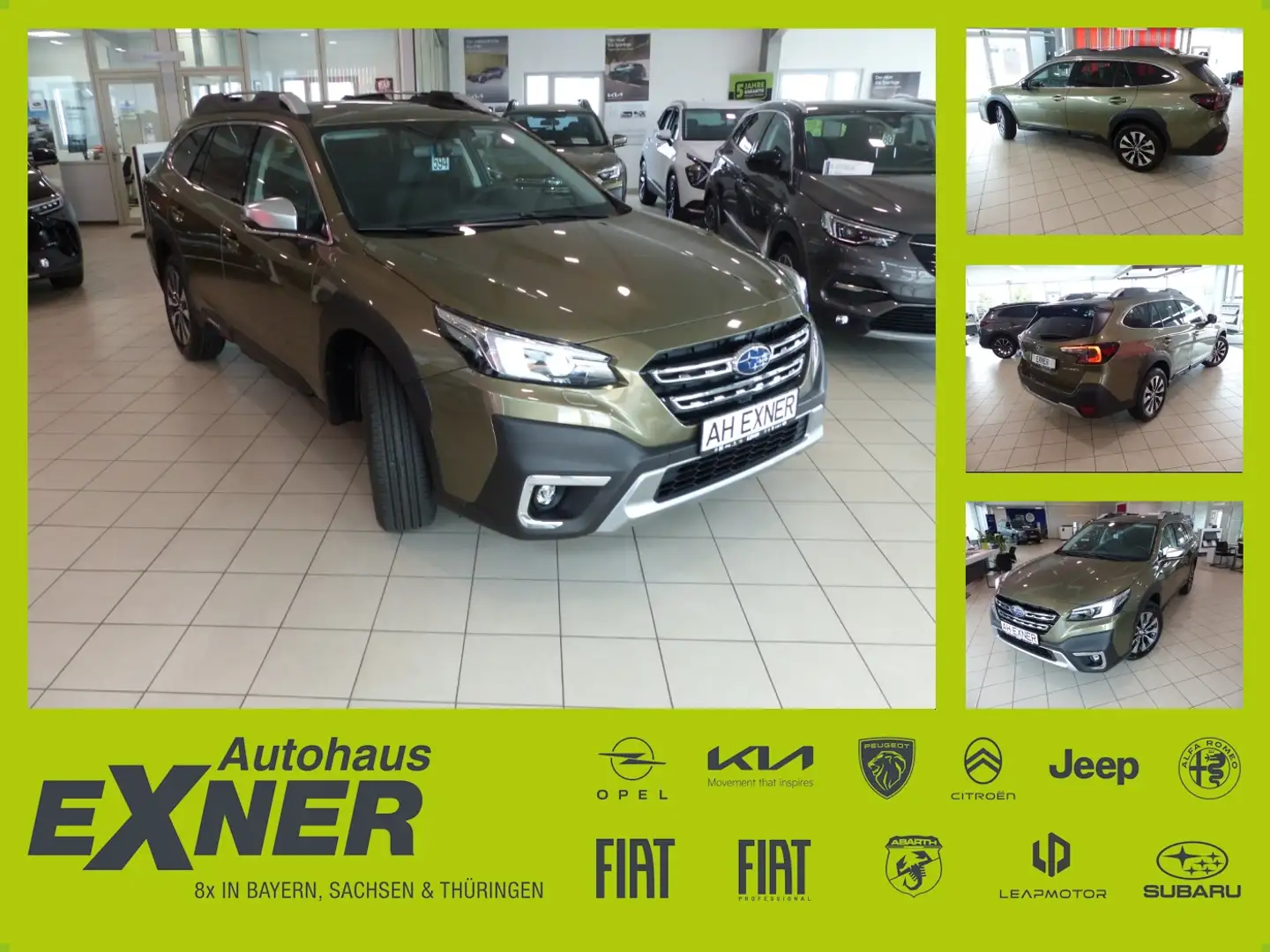 Subaru OUTBACK 2.5 i - Platinum - am Lager Vert - 1