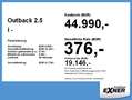 Subaru OUTBACK 2.5 i - Platinum - am Lager Vert - thumbnail 4