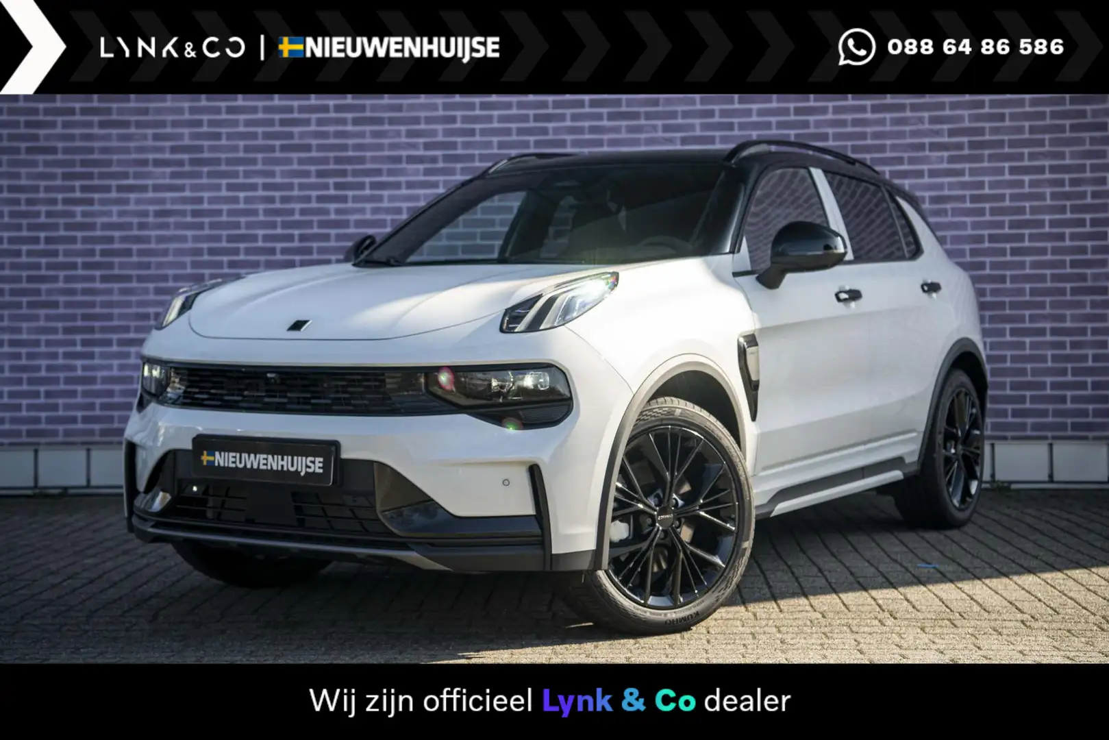 Lynk & Co 01 1.5 More UIT VOORRAAD LEVERBAAR | NIEUW MODEL 2025 Wit - 1