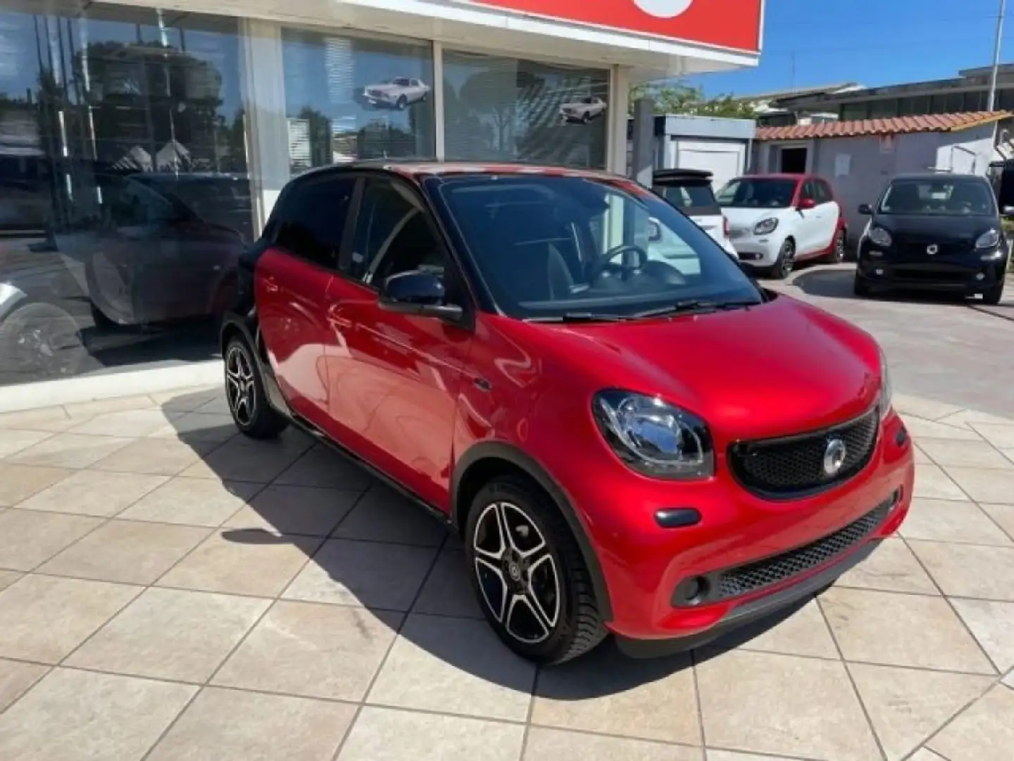 smart forFour 0.9 90CV TURBO URBAN PACK LED NAVI CAMERA Rosso - 1