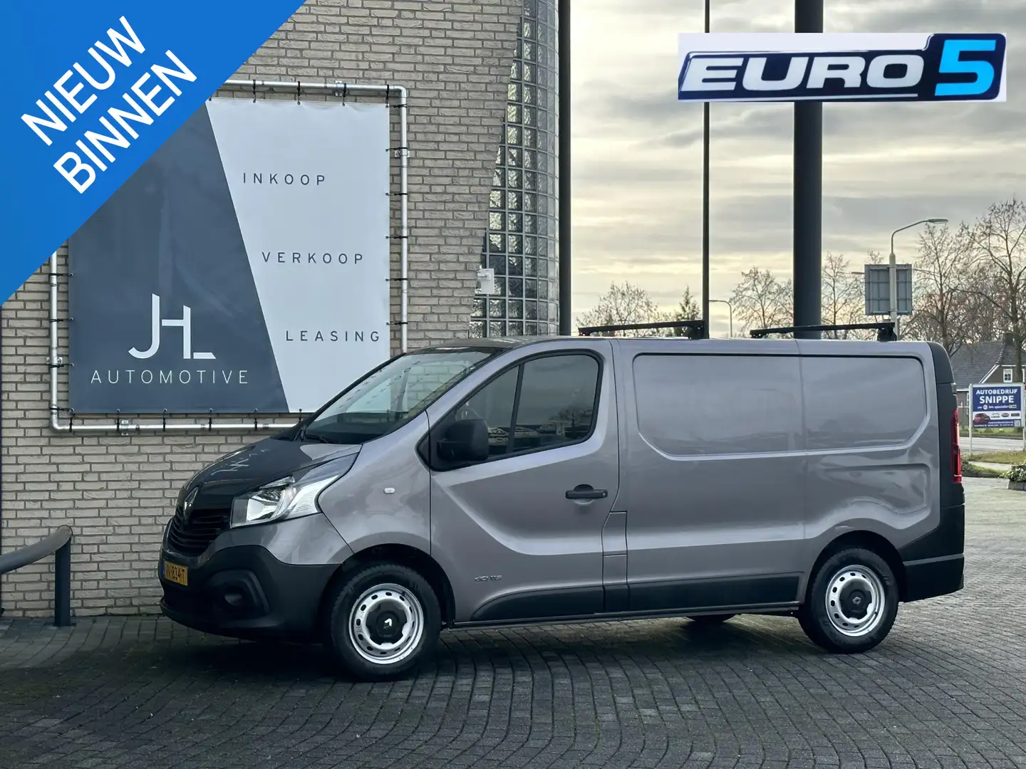 Renault Trafic 1.6 dCi T27 L1H1 Comfort*A/C*HAAK*NAVI*3-P*CRUISE* Szary - 1