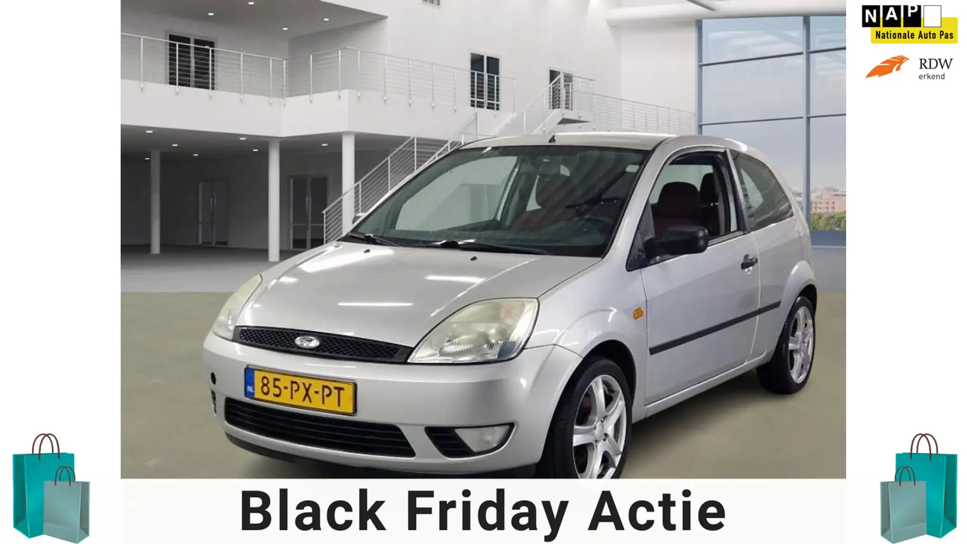 Ford Fiesta 1.4-16V Futura Grau - 1