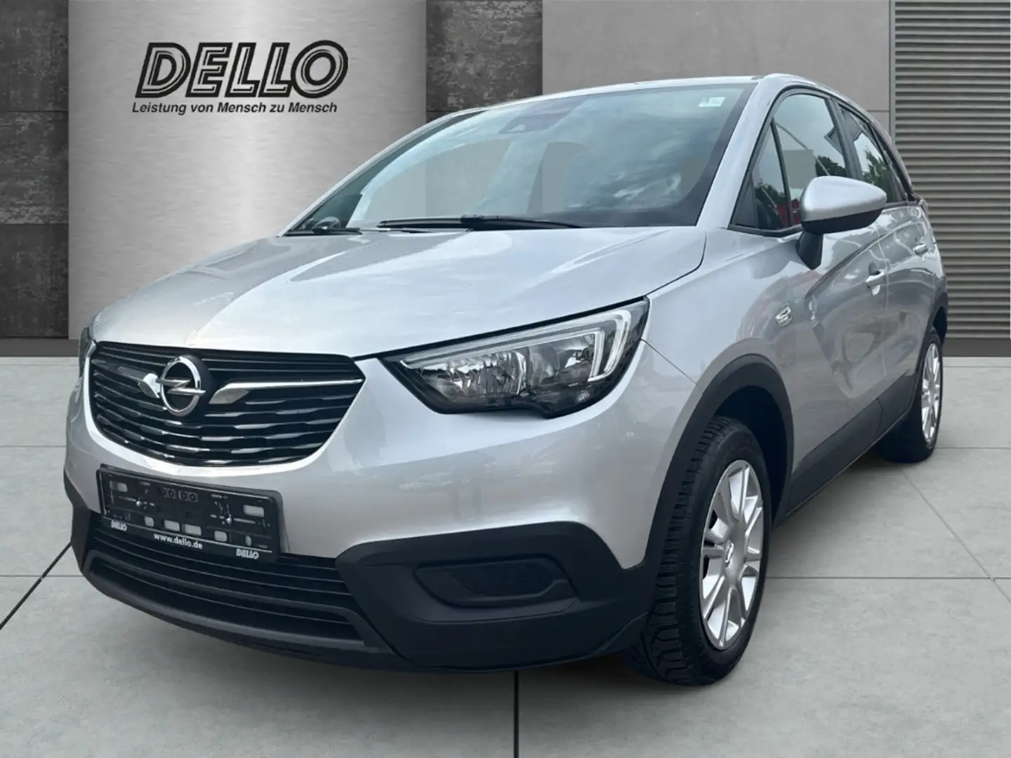 Opel Crossland X 1.2 Edition 60kw LED Apple CarPlay Android Auto DA Zilver - 1