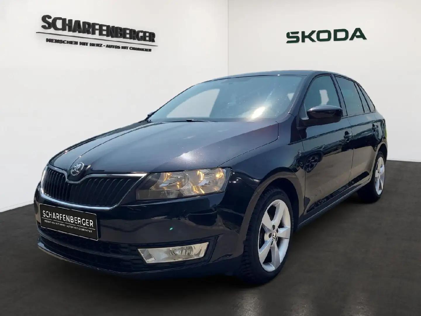 Skoda Rapid/Spaceback Drive *Klimaaut., SHZ, EPH, Alu* Schwarz - 1