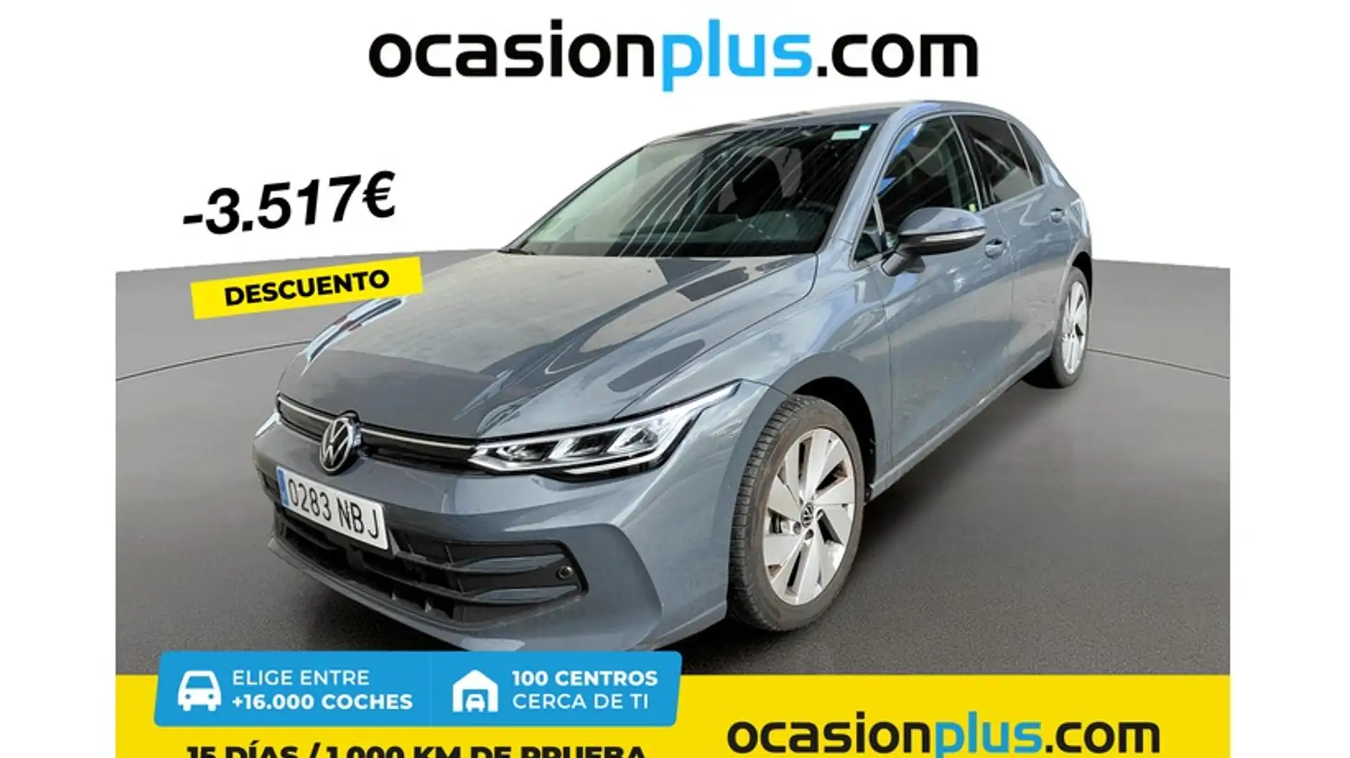 Volkswagen Golf 2.0TDI Más 85kW Gris - 1